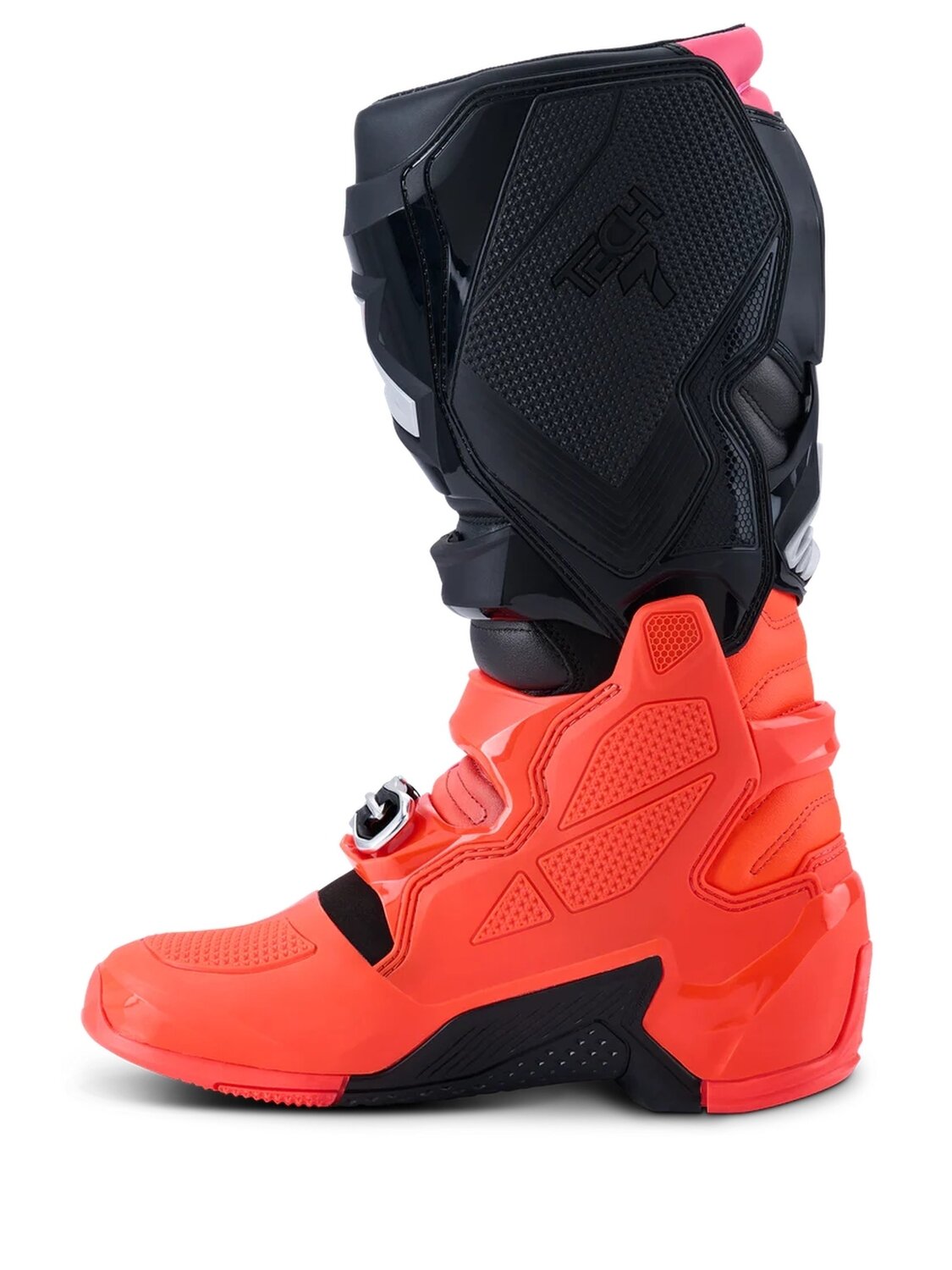 Alpinestars Boot Tech 7 Black/Red Fluo/Pink Fluo 1 Alpinestars Boot Tech 7 Black/Red Fluo/Pink Fluo 1