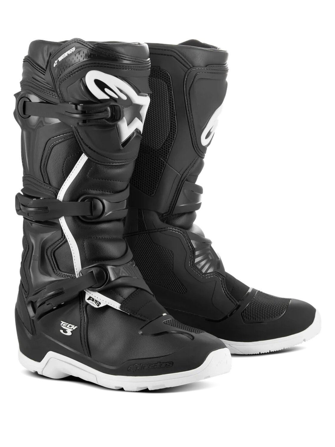 Alpinestars Boot Tech 3 Enduro WP Black/White 1 Alpinestars Boot Tech 3 Enduro WP Black/White 1