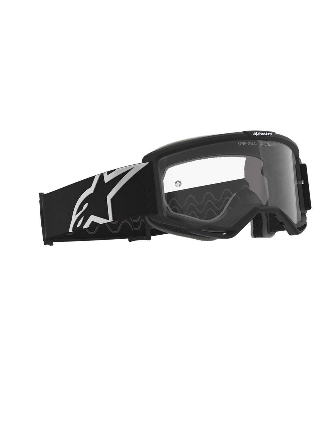 Alpinestars Goggle Vision OTG Black/Gray Clear 1