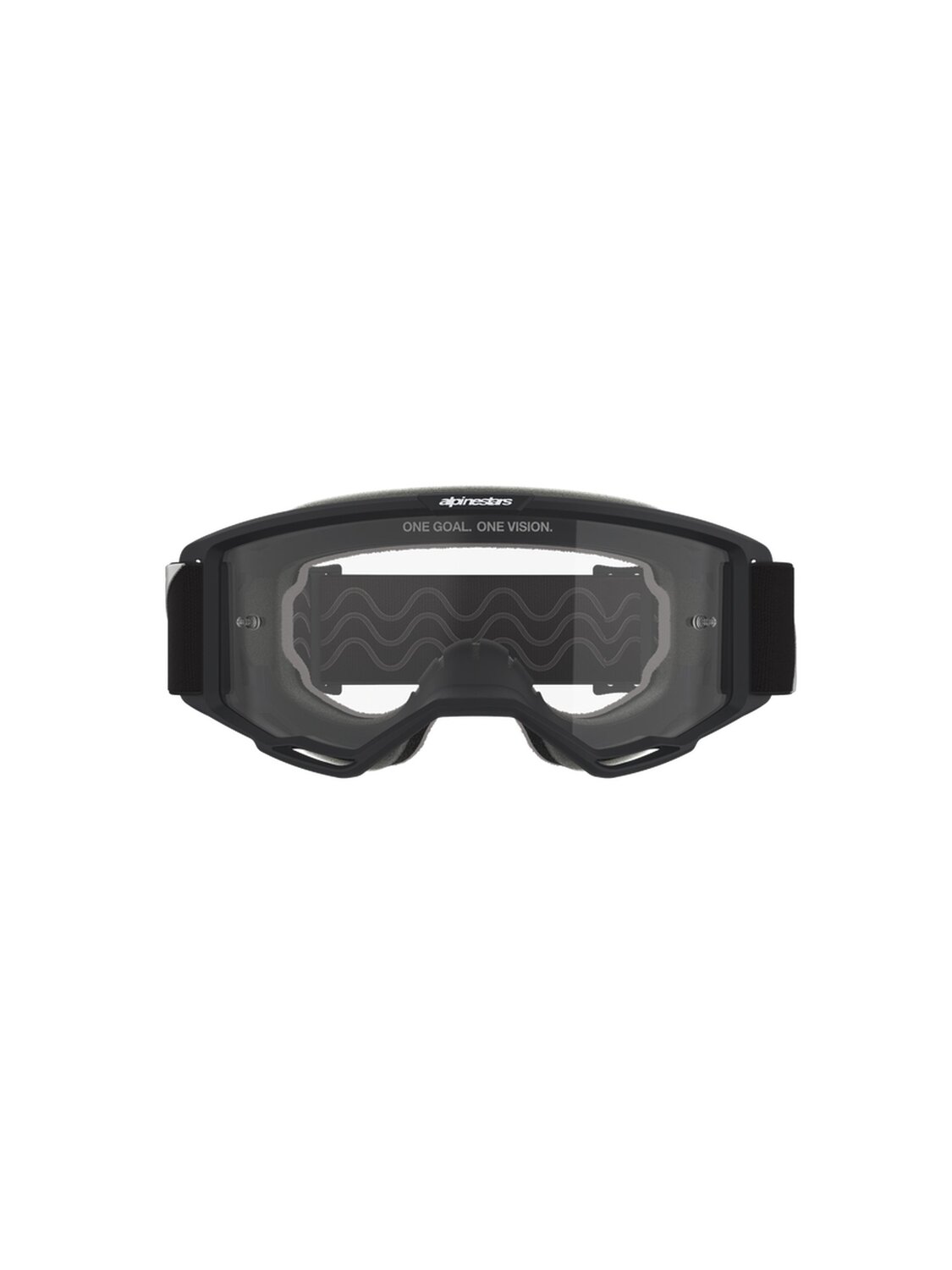 Alpinestars Goggle Vision OTG Black/Gray Clear 2 Alpinestars Goggle Vision OTG Black/Gray Clear 2