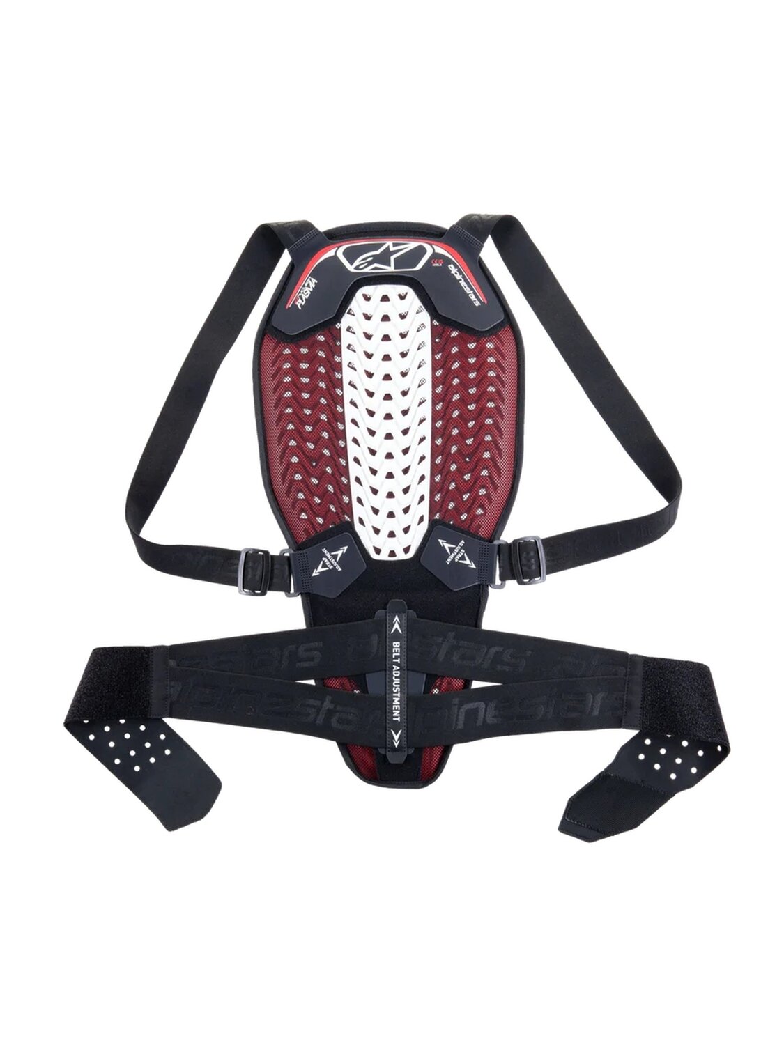 Alpinestars Back Protector Nucleon Plasma Black/White/Red Alpinestars Back Protector Nucleon Plasma Black/White/Red