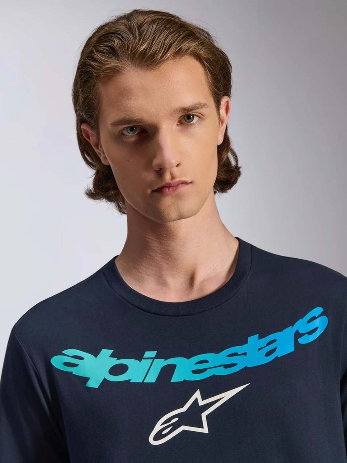 Alpinestars T-Shirt Collared SS CSF Blue 2