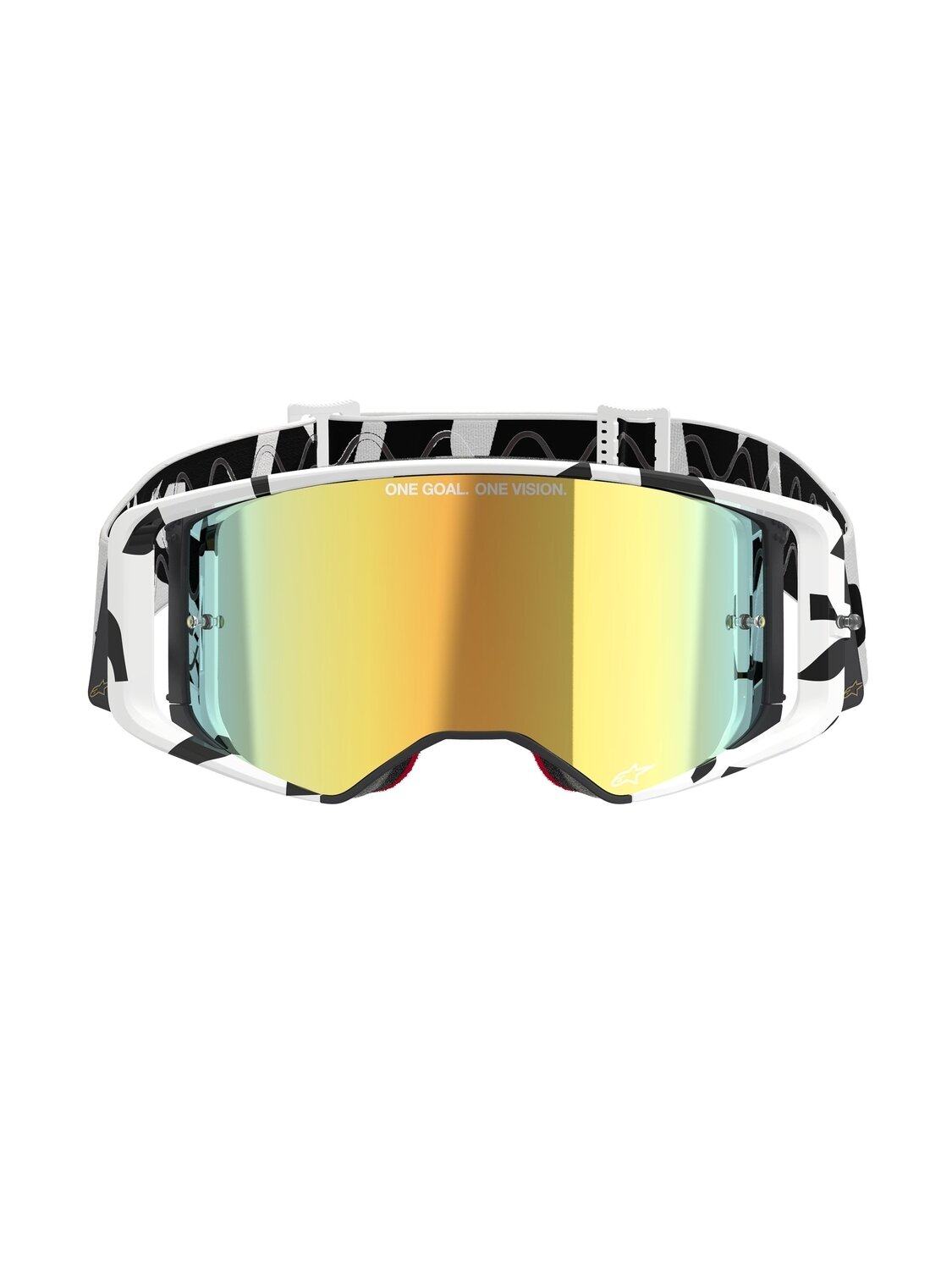 Alpinestars Goggle Supertech CORP WHITE GOLD Mirror GOLD 3