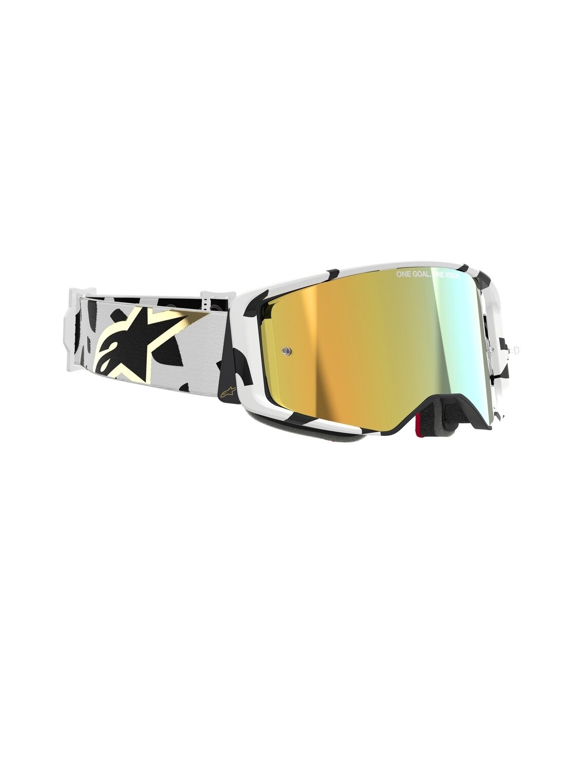 Alpinestars Goggle Supertech CORP WHITE GOLD Mirror GOLD 1 Alpinestars Goggle Supertech CORP WHITE GOLD Mirror GOLD 1