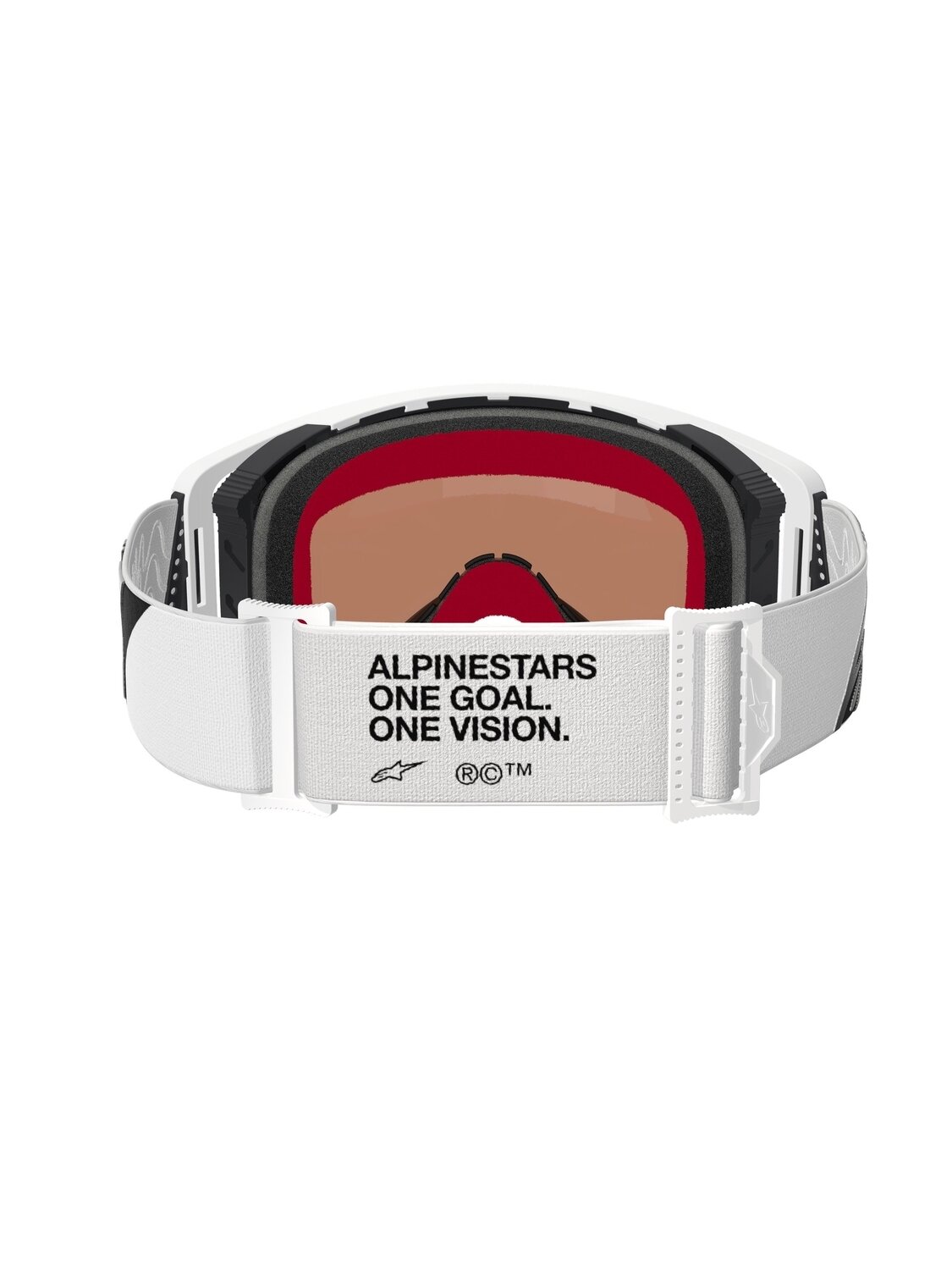 Alpinestars Goggle Supertech CORP WHITE Mirror SILVER 3