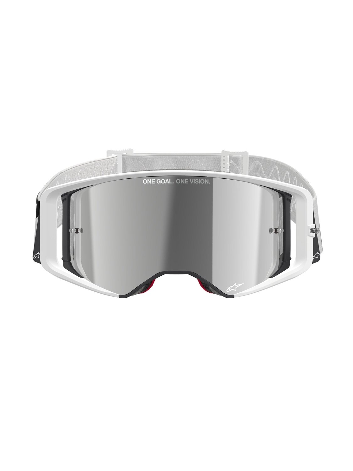Alpinestars Goggle Supertech CORP WHITE Mirror SILVER 1