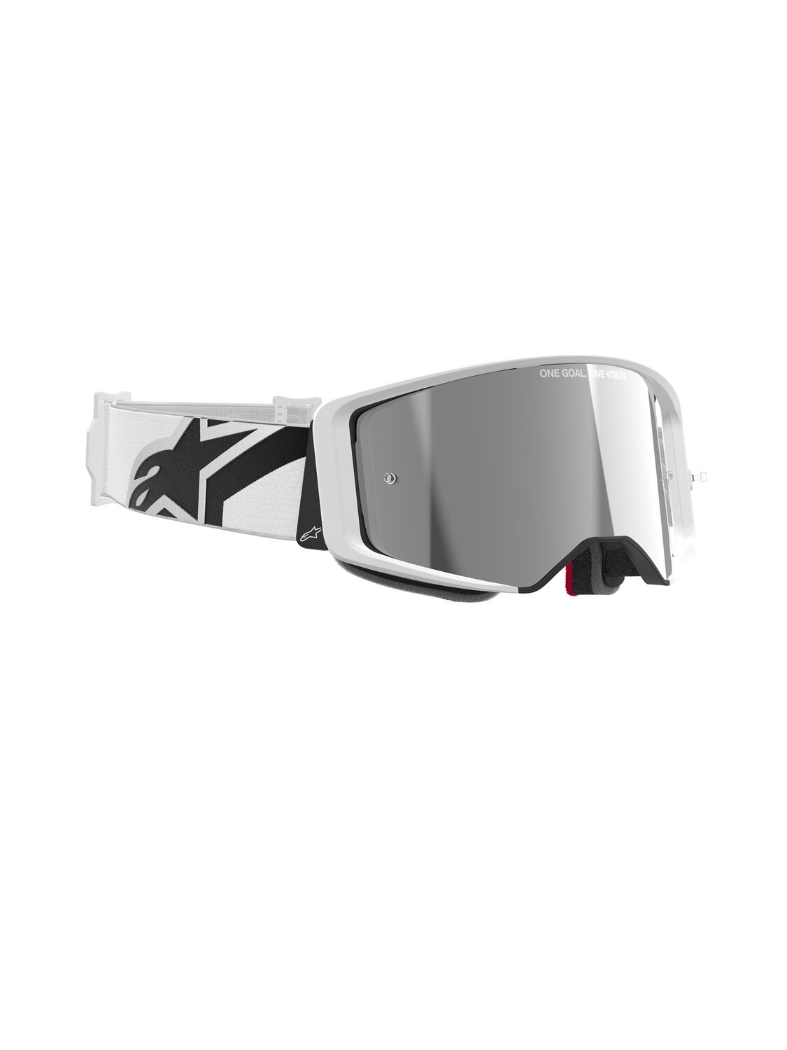 Alpinestars Goggle Supertech CORP WHITE Mirror SILVER 2
