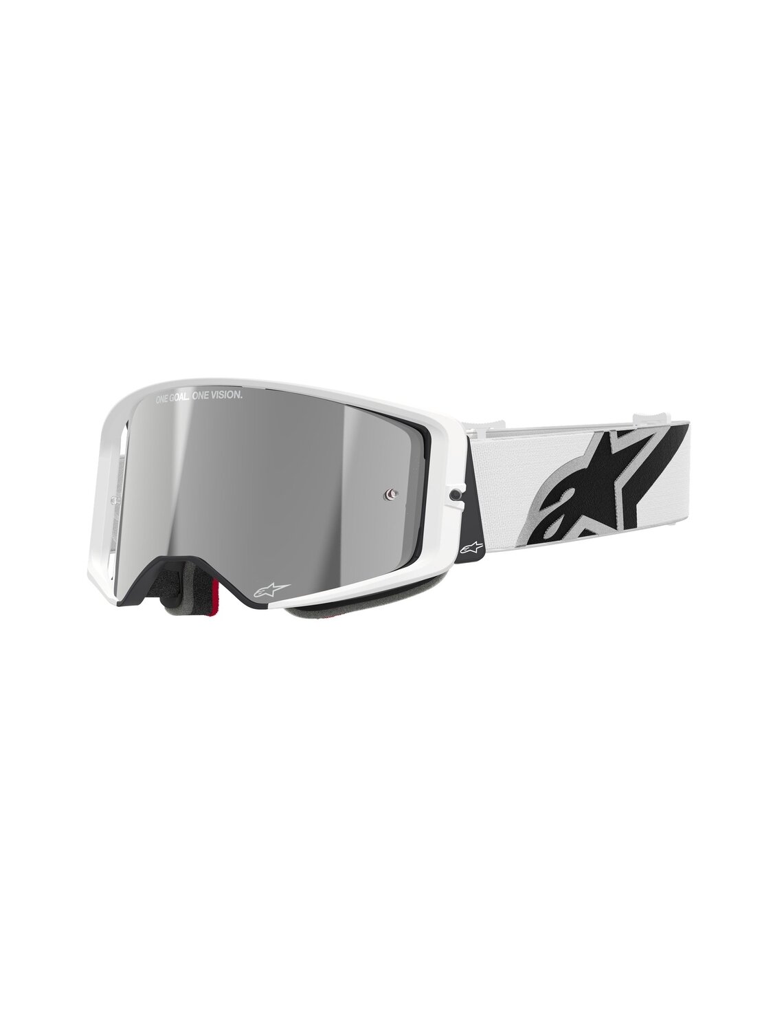 Alpinestars Goggle Supertech CORP WHITE Mirror SILVER