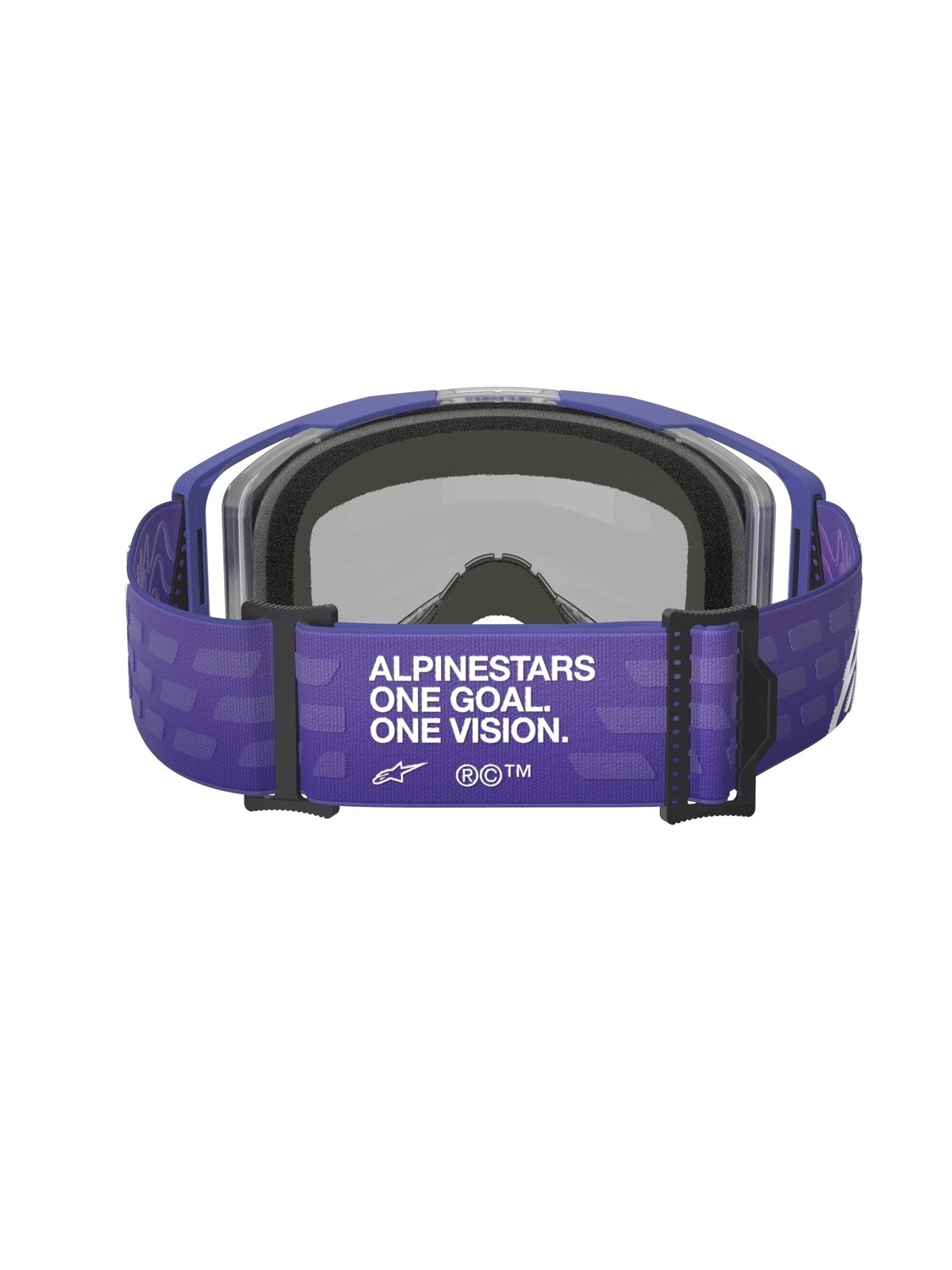 Alpinestars Goggle Vision 8 CORP PURPLE Mirror BLUE 2