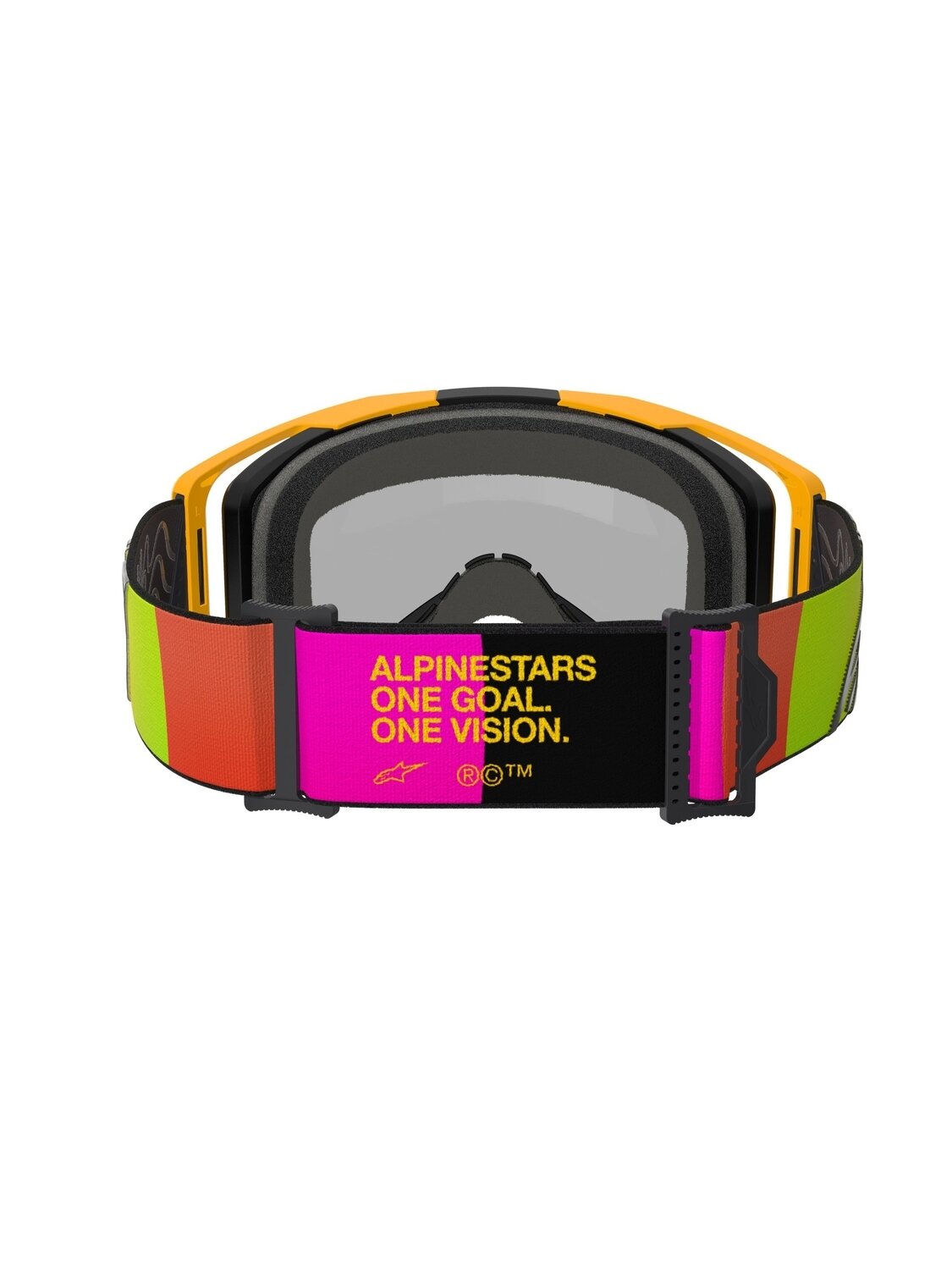 Alpinestars Goggle Vision 8 CORP YELLOW PINK Mirror Red/ 2 Alpinestars Goggle Vision 8 CORP YELLOW PINK Mirror Red/ 2