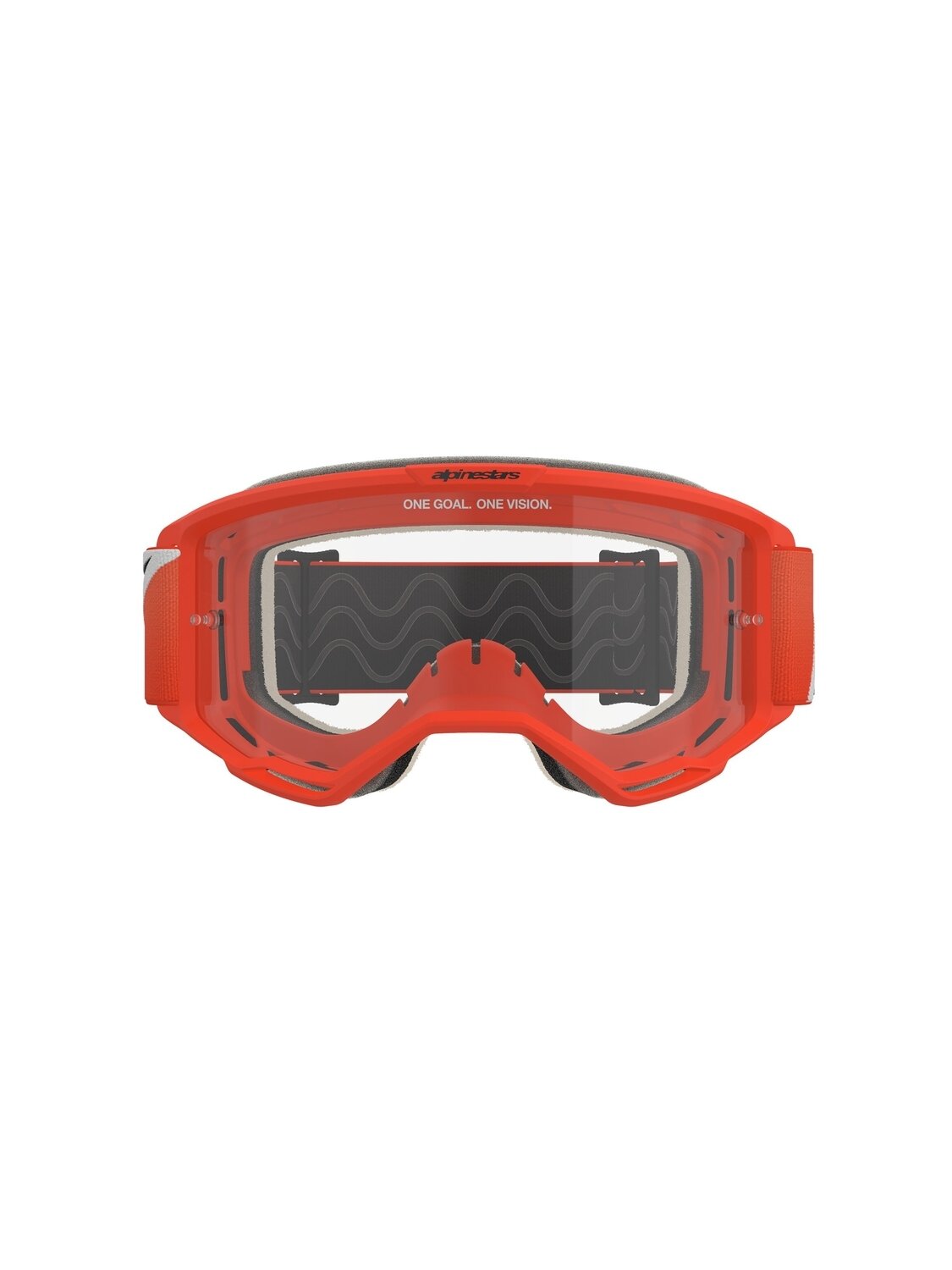 Alpinestars Goggle Vision 5 CORP ORANGE Clear 1