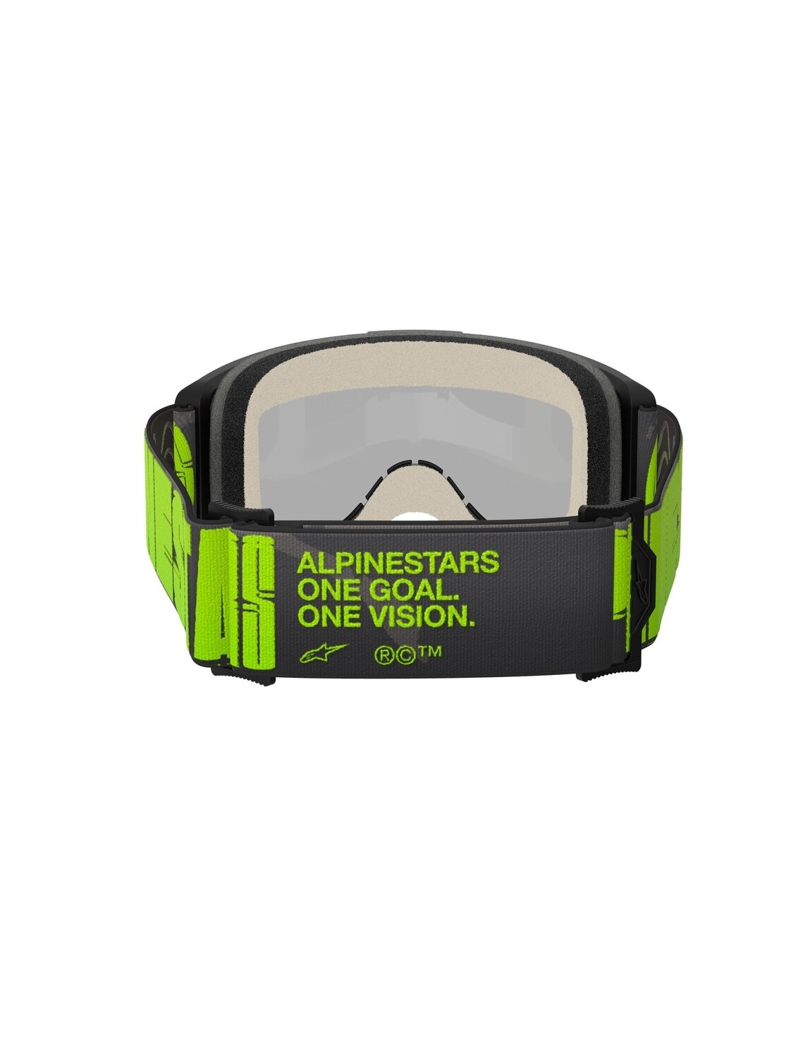 Alpinestars Goggle Vision 5 HOLLOW CHARCOAL YLLW FL Mirror SILVER 2 Alpinestars Goggle Vision 5 HOLLOW CHARCOAL YLLW FL Mirror SILVER 2