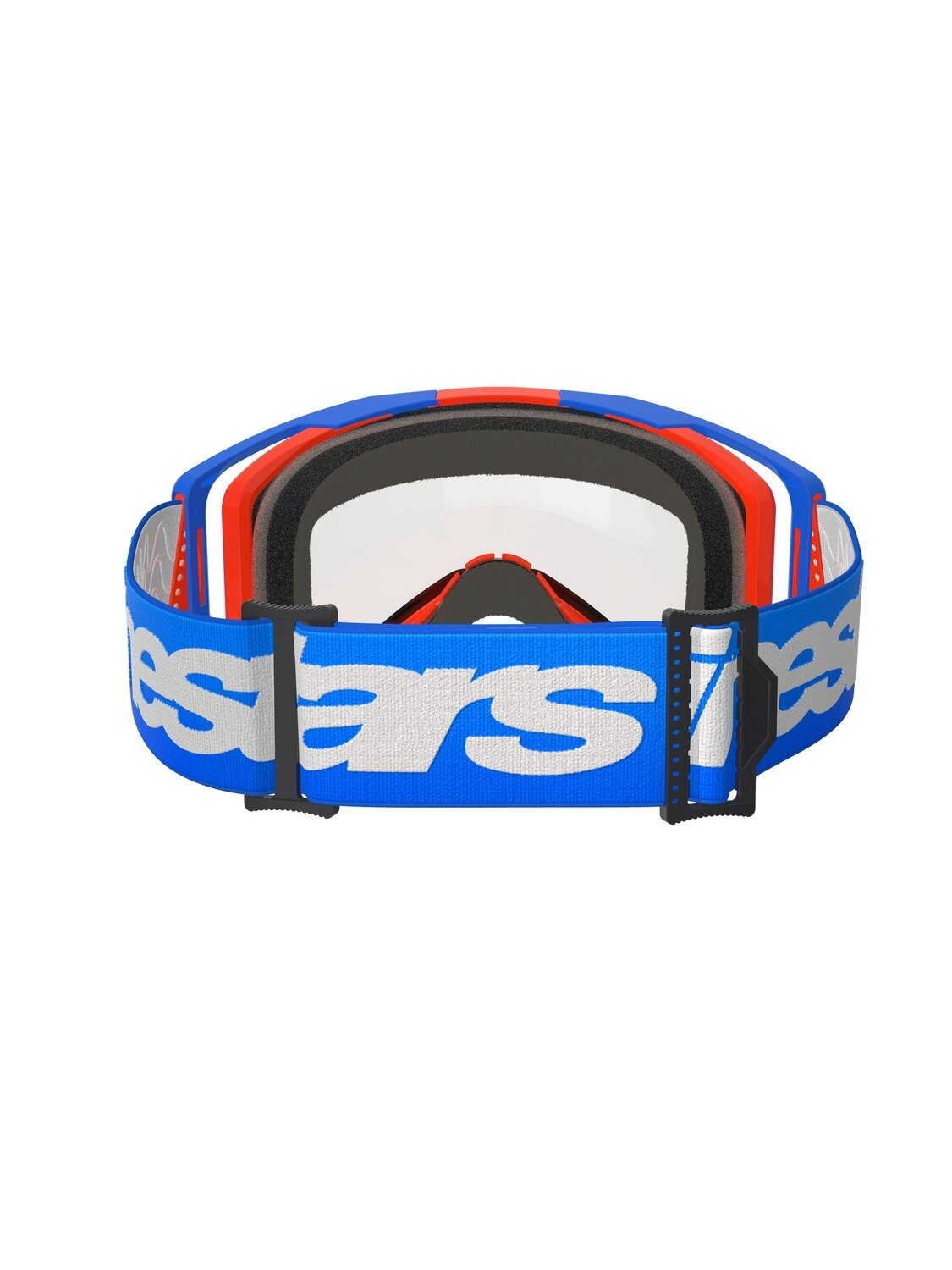 Alpinestars Goggle Vision 8 WORDMARK DUAL PANE BLUE ORANGE Clear 2 Alpinestars Goggle Vision 8 WORDMARK DUAL PANE BLUE ORANGE Clear 2