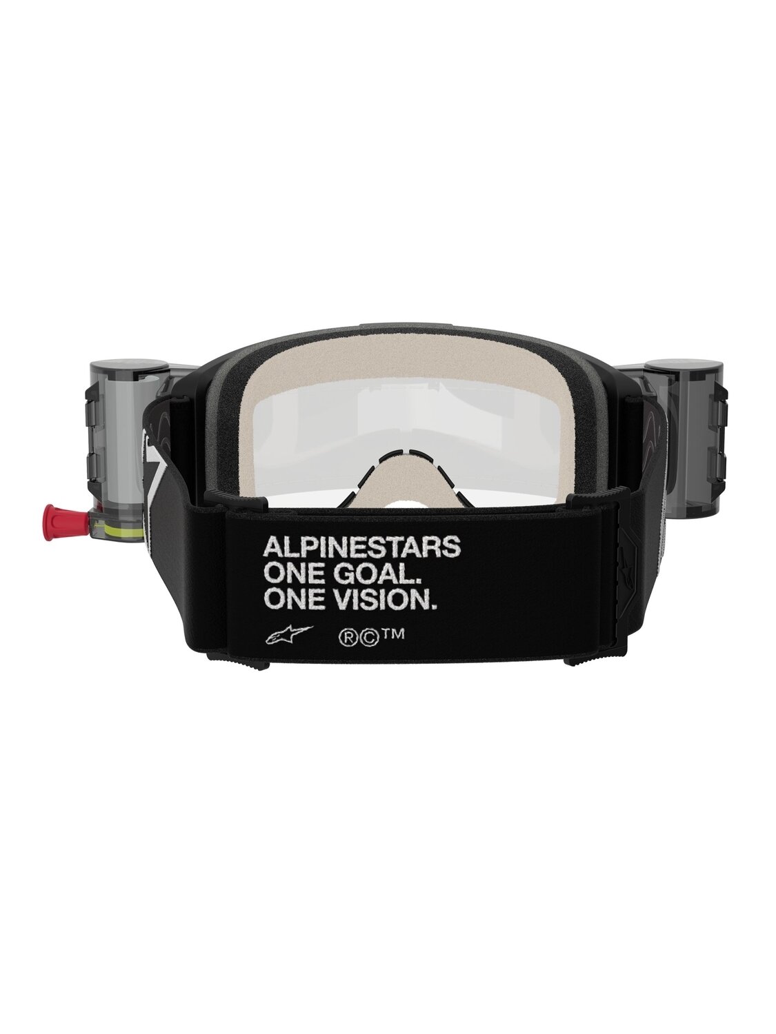 Alpinestars Goggle Vision 5 CORP Black/ Clear ROLL-OFF 2