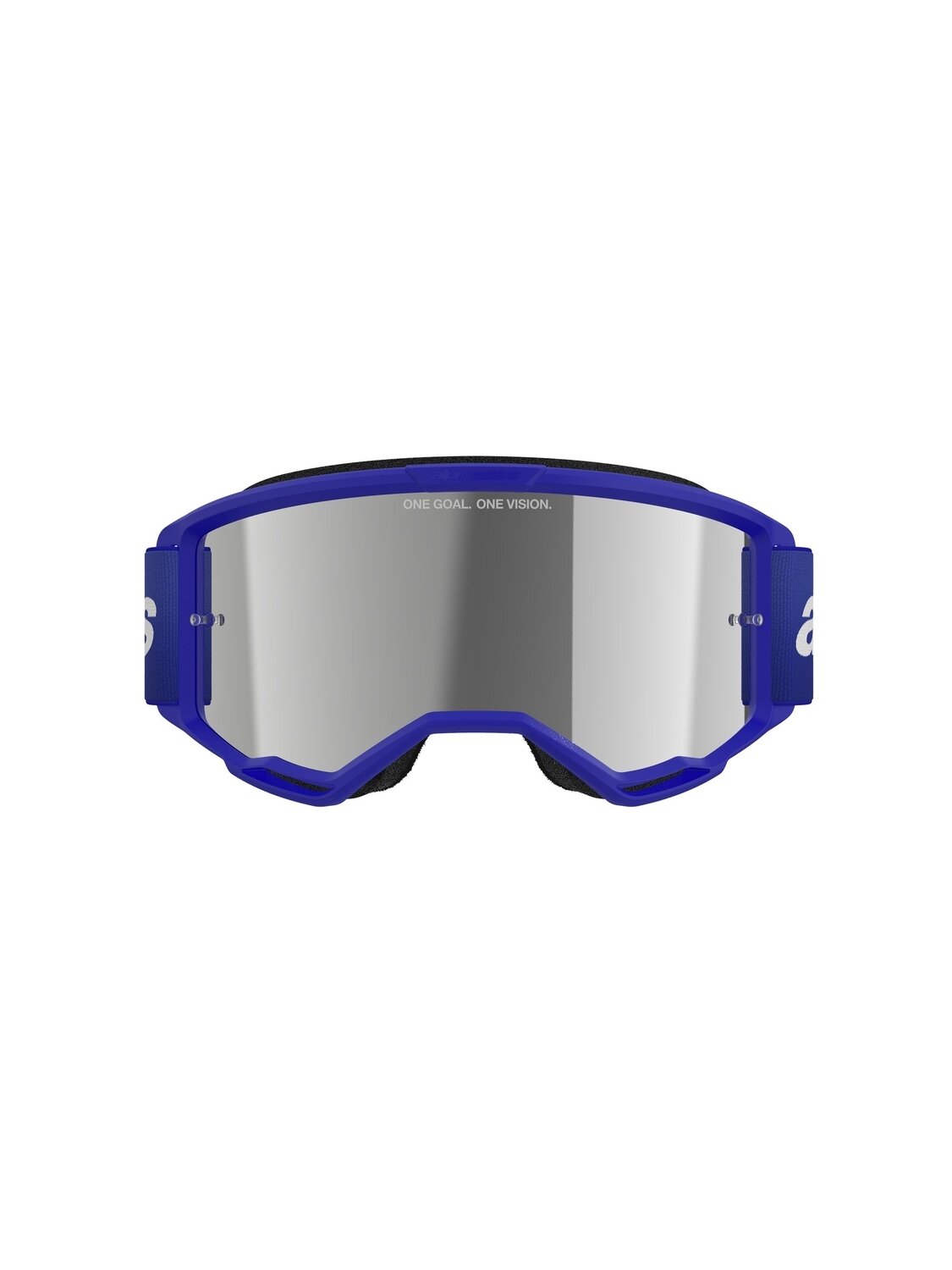 Alpinestars Goggle Vision 3 WORDMARK BLUE Mirror SILVER 1 Alpinestars Goggle Vision 3 WORDMARK BLUE Mirror SILVER 1