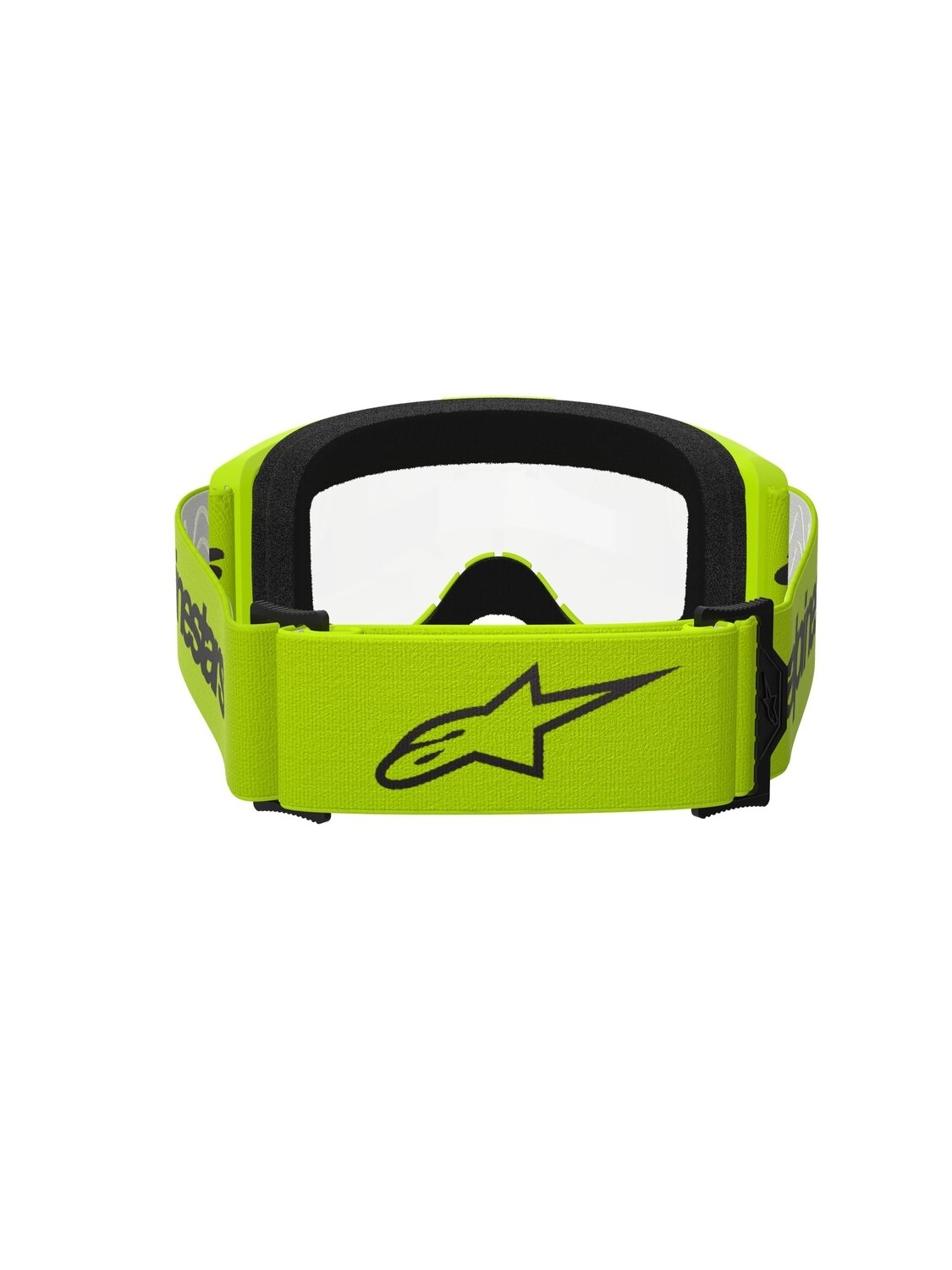 Alpinestars Goggle Vision 3 WORDMARK YELLOW FLUO Clear 2 Alpinestars Goggle Vision 3 WORDMARK YELLOW FLUO Clear 2