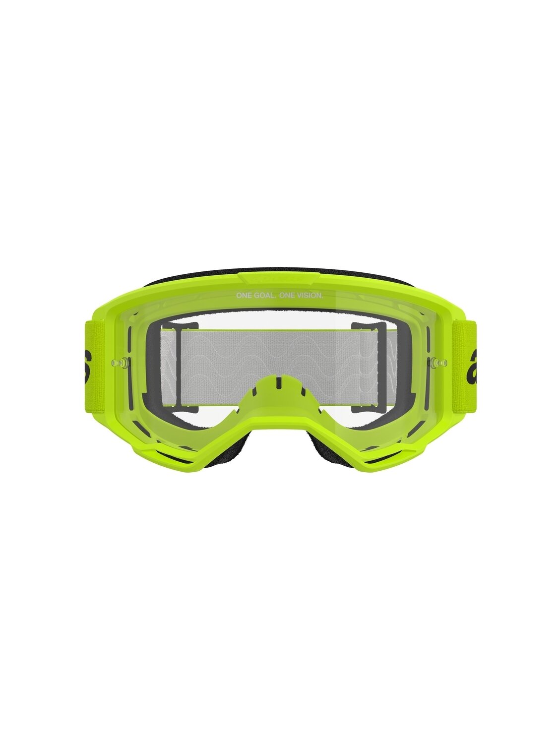 Alpinestars Goggle Vision 3 WORDMARK YELLOW FLUO Clear 1 Alpinestars Goggle Vision 3 WORDMARK YELLOW FLUO Clear 1