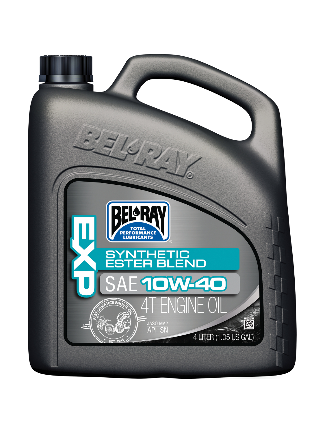 Bel-Ray EXP Synthetic Ester Blend 4T 10W-40 4L Bel-Ray EXP Synthetic Ester Blend 4T 10W-40 4L