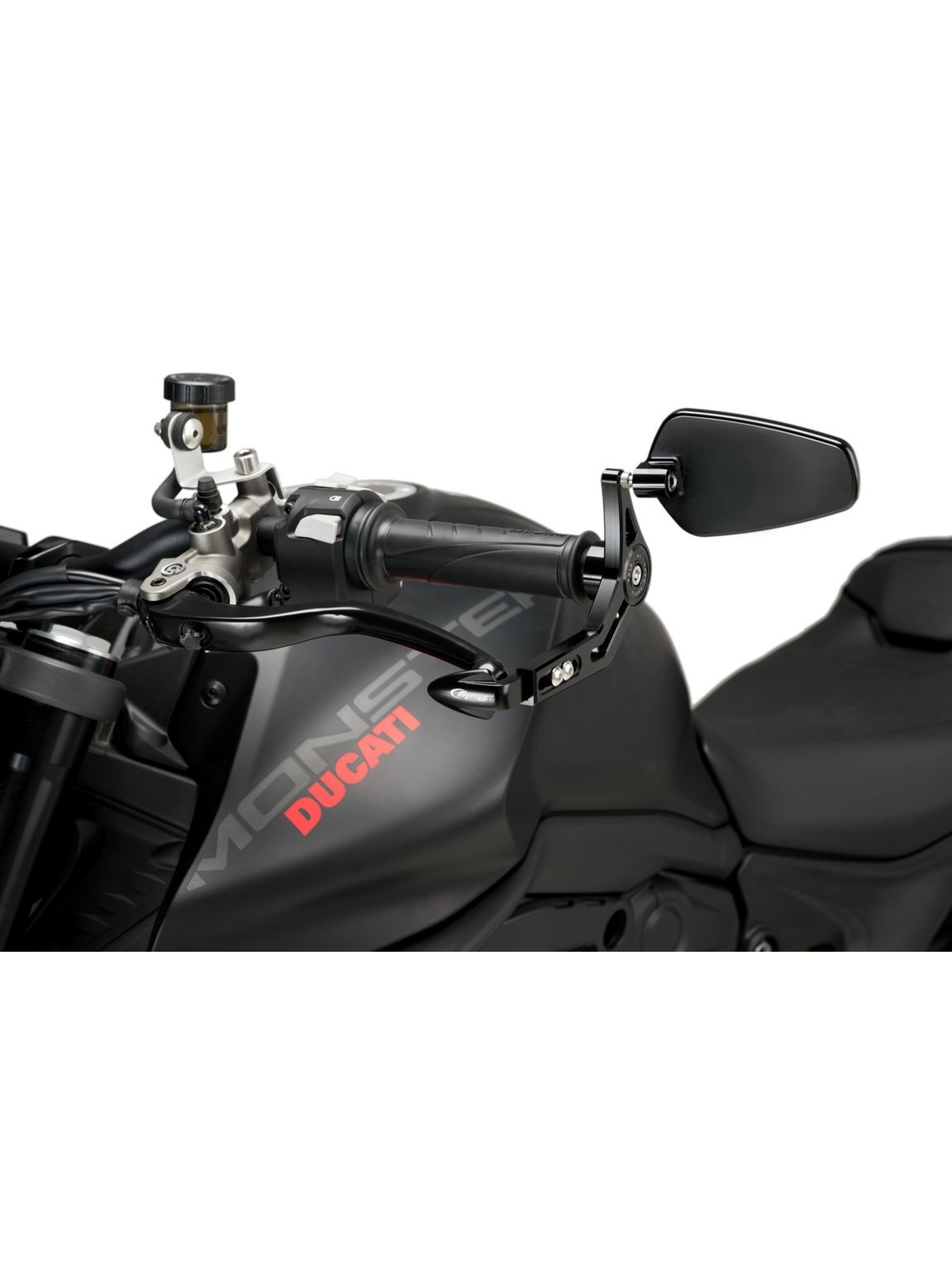 Puig Protector Clutch Lever With Rearview Mirror Pro