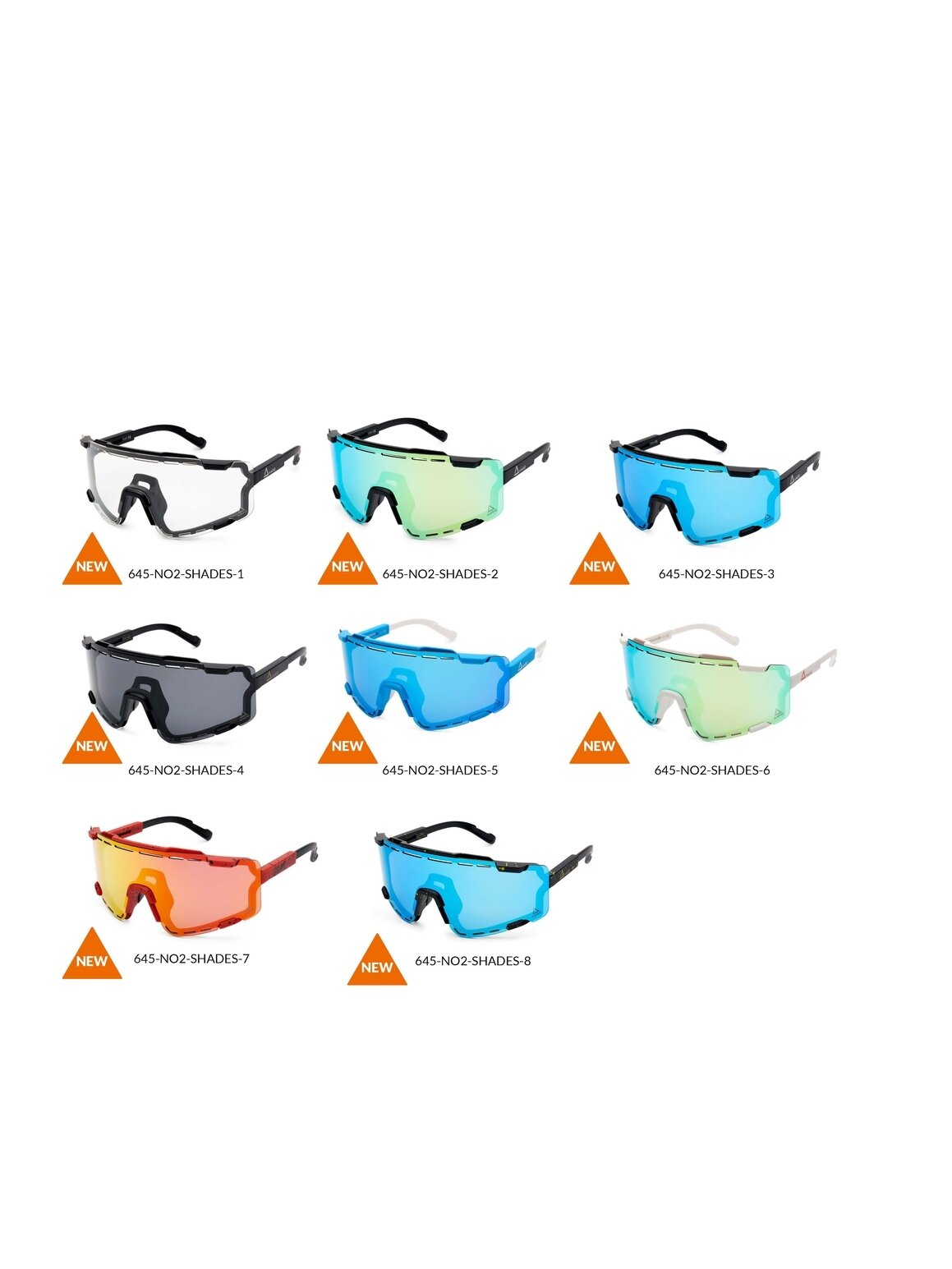 AMOQ Align Performance Sunglasses Black Splash - Ice Blue Mirror 1
