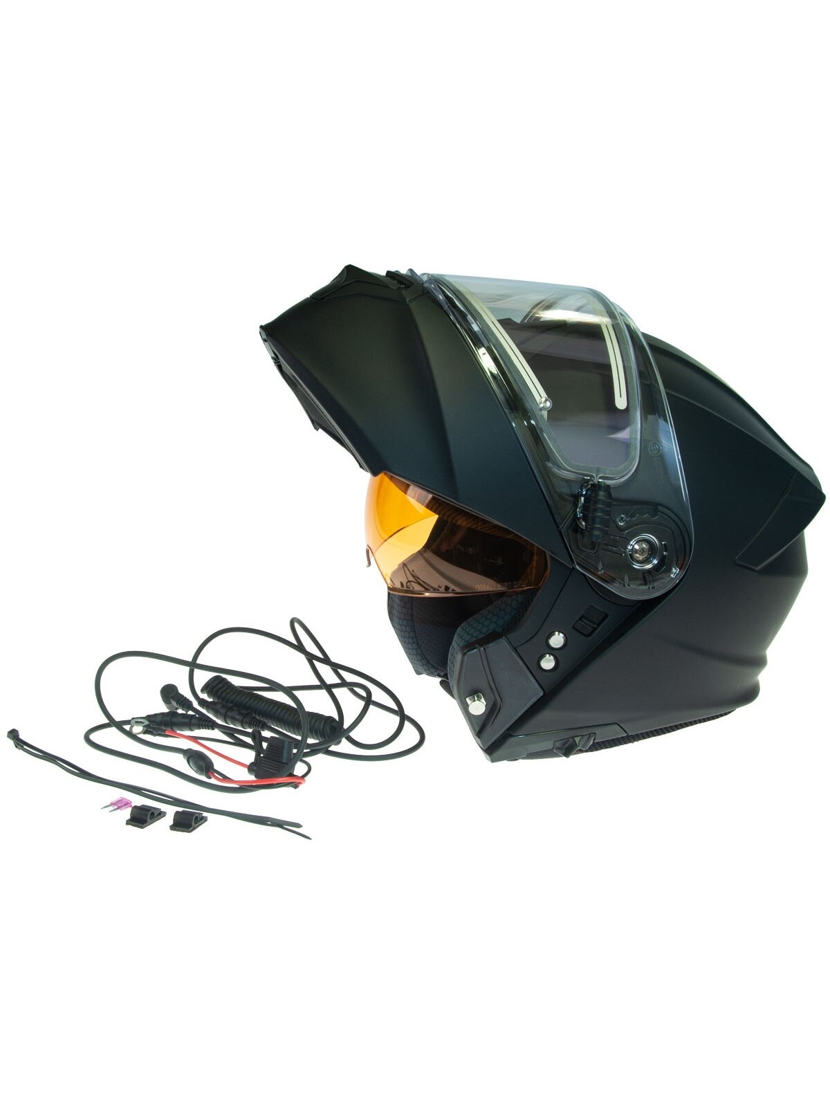 Timeless Flake Modular Snowmobile helmet, mattblack 4 Timeless Flake Modular Snowmobile helmet, mattblack 4