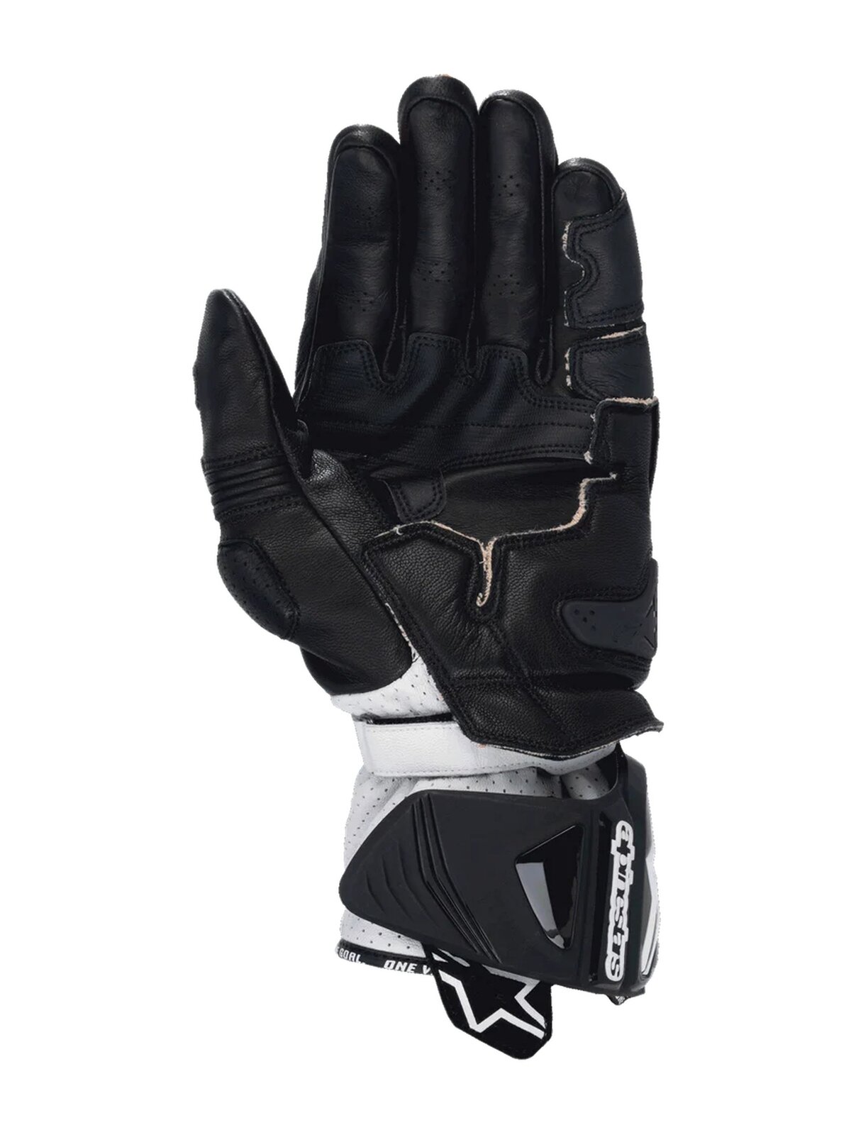Alpinestars Gloves GP Pro v4 Black/Red Fluo/White 1 Alpinestars Gloves GP Pro v4 Black/Red Fluo/White 1