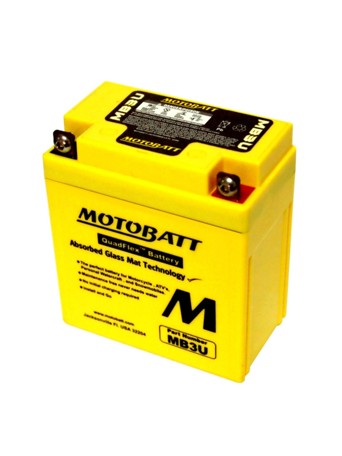 Motobatt MB3U battery
