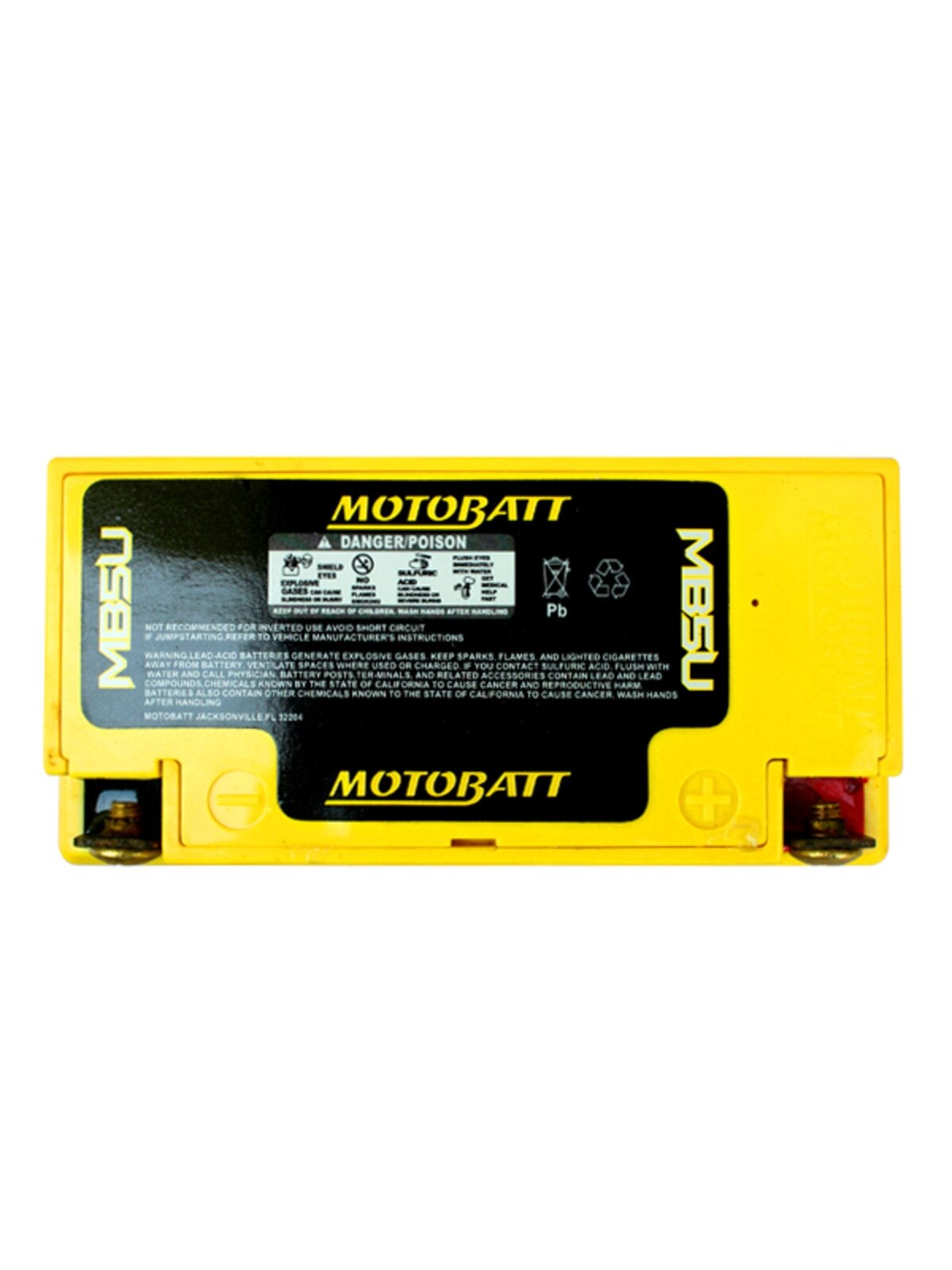 Motobatt MB5U battery 1 Motobatt MB5U battery 1