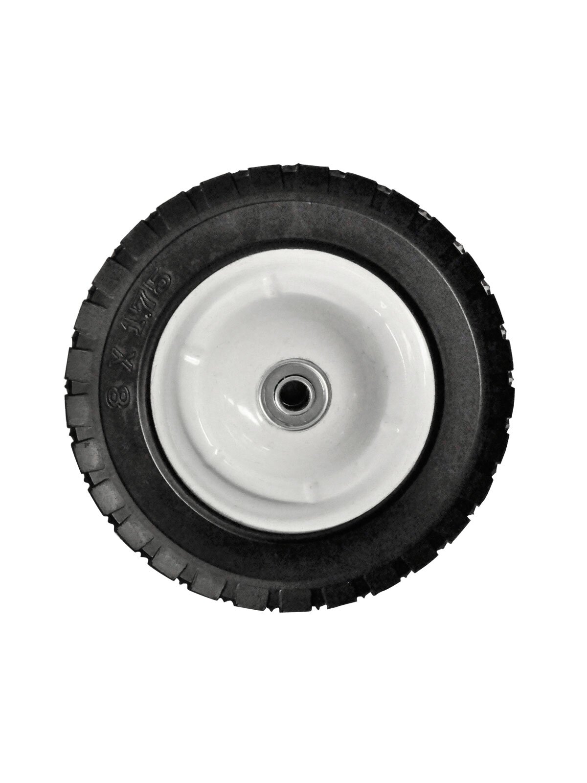 Greentek Wheel 8" x 1.75" Universal Metal rim for 1/2" axle with bearings Greentek Wheel 8" x 1.75" Universal Metal rim for 1/2" axle with bearings