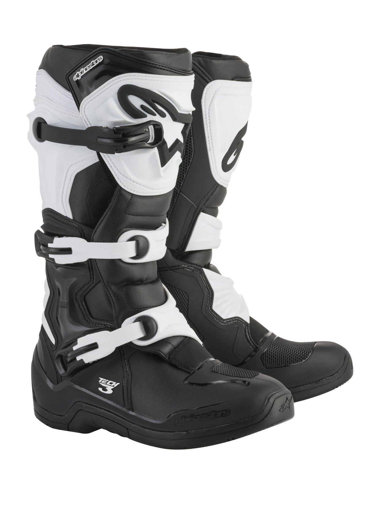 Alpinestars Boot Tech 3 Black/White Alpinestars Boot Tech 3 Black/White