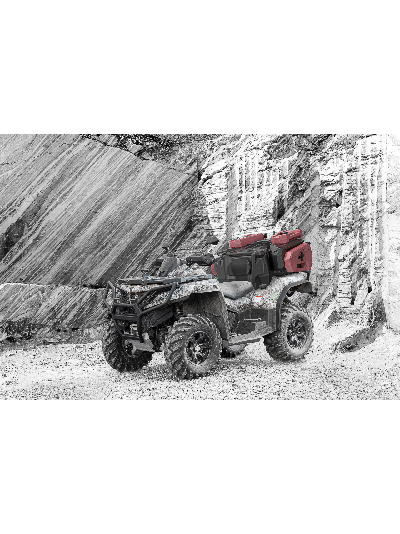 TESSERACT Transportbox for passenger seat CForce 850xc/X8/X10 2 TESSERACT Transportbox for passenger seat CForce 850xc/X8/X10 2