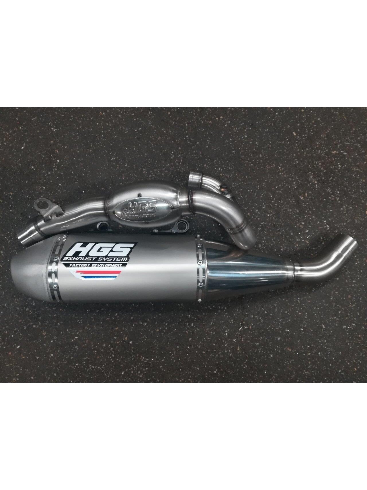 HGS Exhaust system 4T Complete set new design KTM250SX-F 2019-22 HGS Exhaust system 4T Complete set new design KTM250SX-F 2019-22