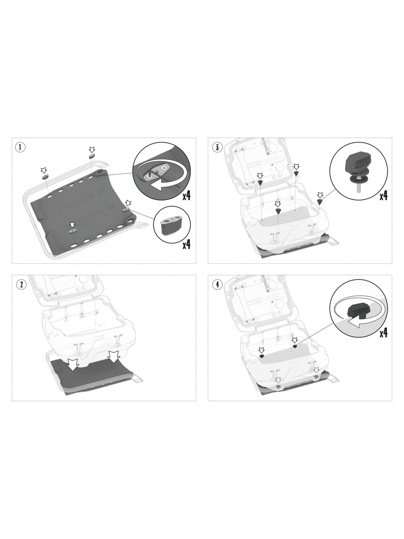 Tesseract Snb box Ski-doo Expedition/Lynx Commander Ranger 59/69.140L 3 Tesseract Snb box Ski-doo Expedition/Lynx Commander Ranger 59/69.140L 3