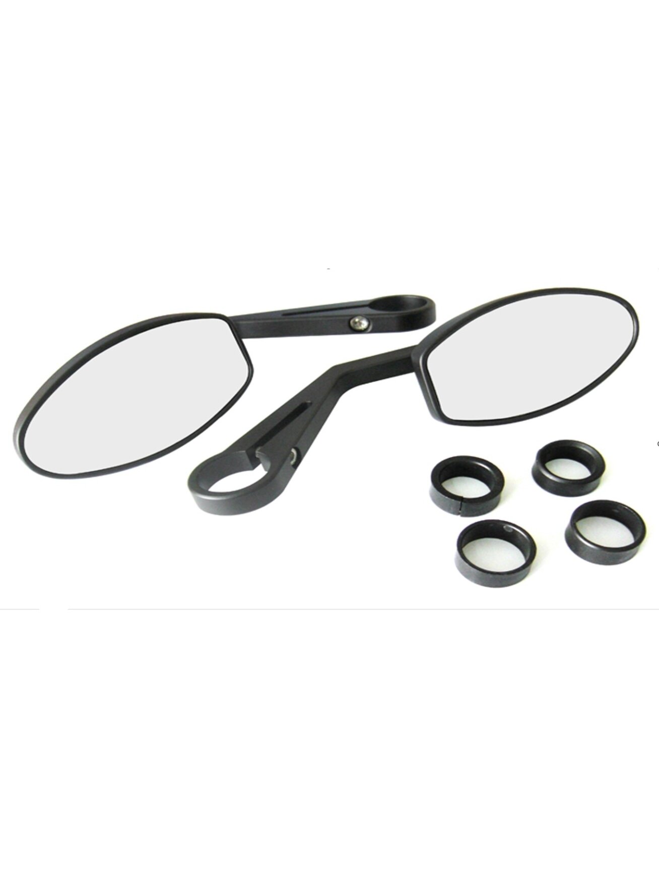 Hyper Bar End Mirrorpair Black Hyper Bar End Mirrorpair Black