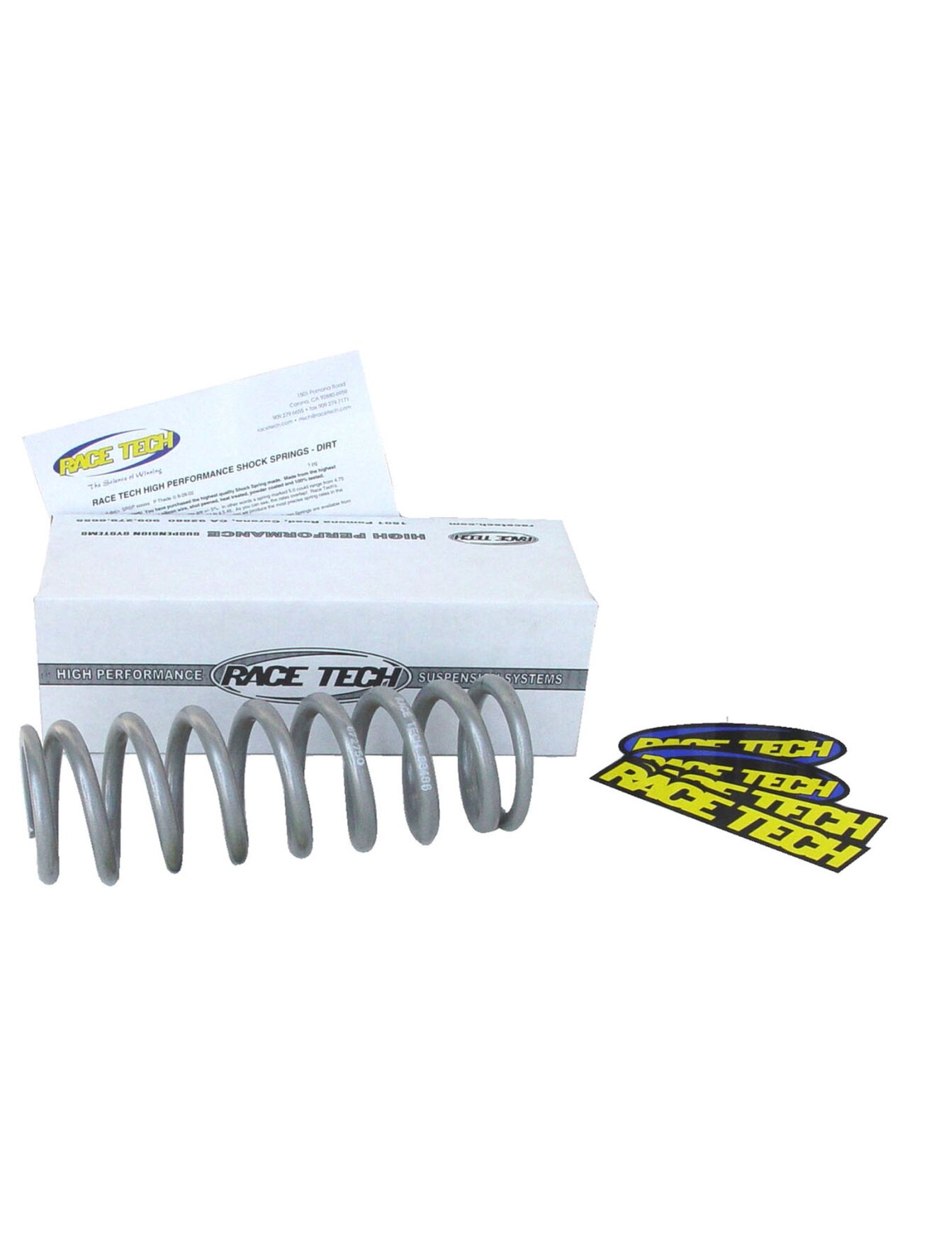 Race Tech Rear Shock Spring S6023P P75 progressiv Race Tech Rear Shock Spring S6023P P75 progressiv