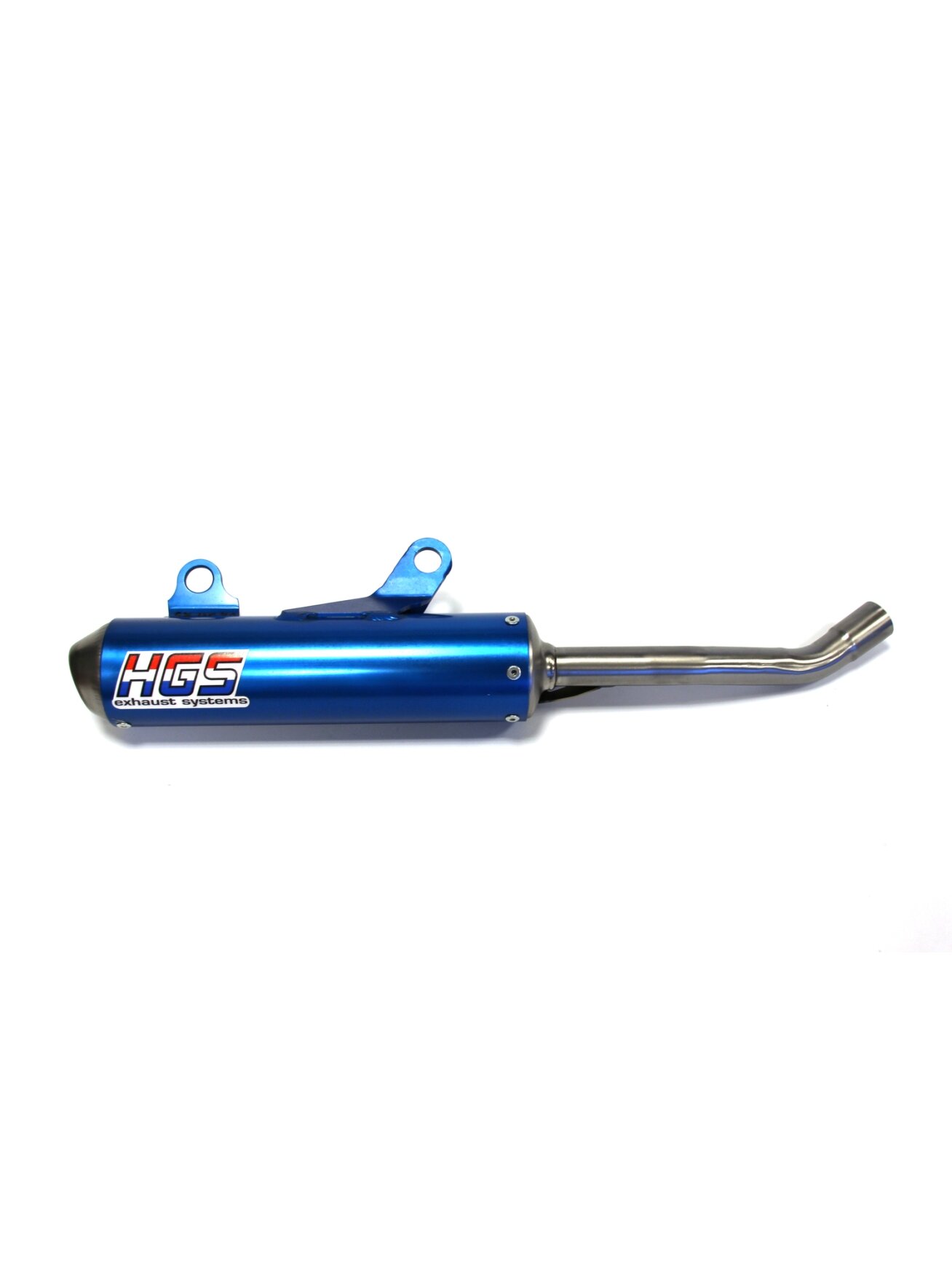 HGS Silencer 2T Blue Steel KTM SX65 TC65 MC65 24-..
