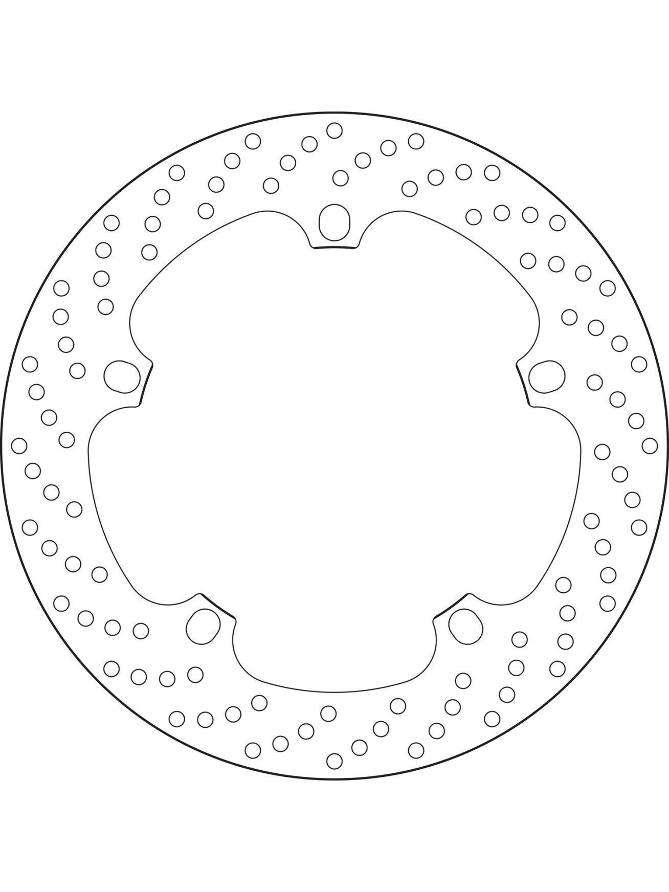 GOLDFREN brakedisc yd305 hd204 id181 t5