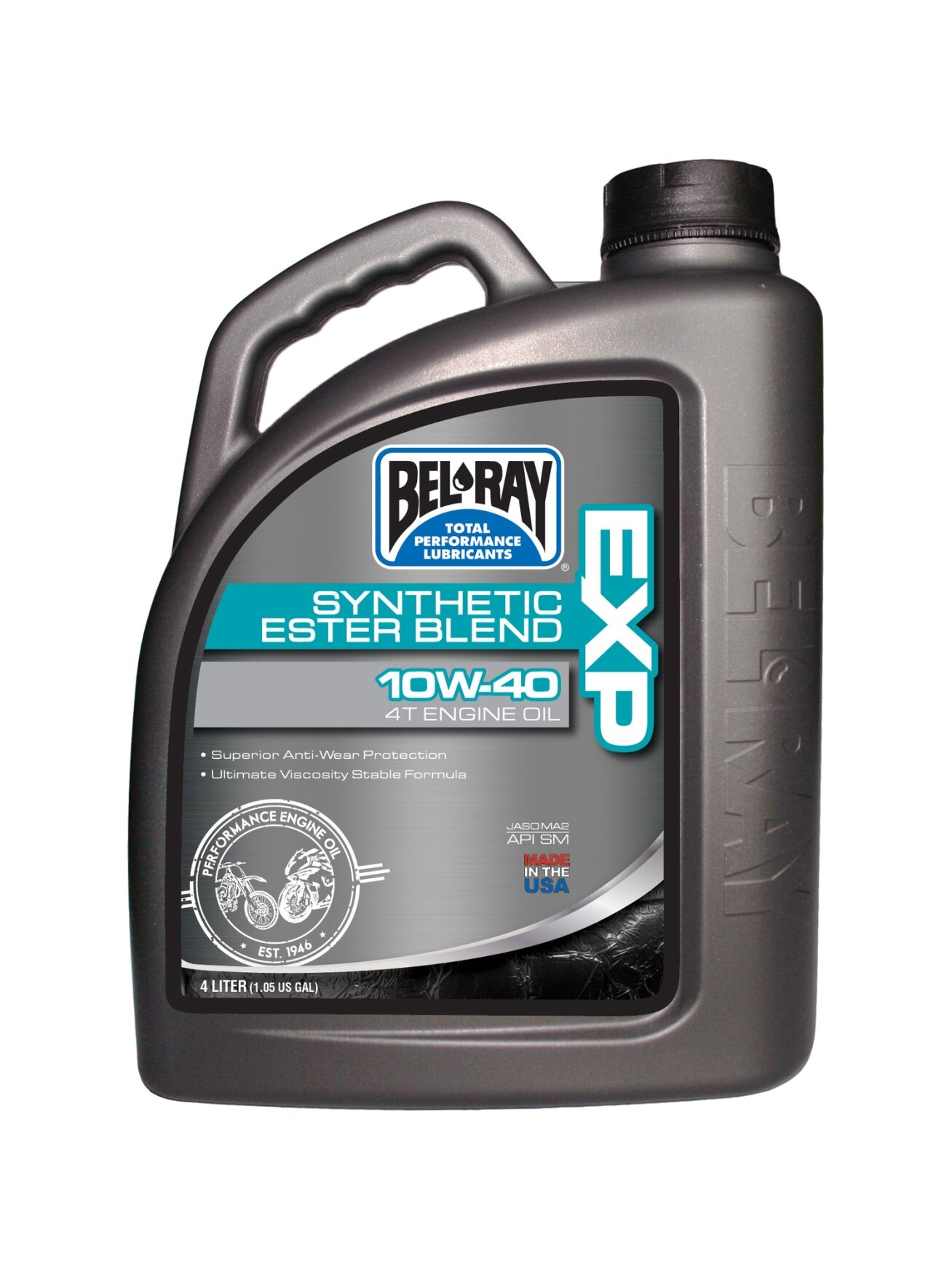 Bel-Ray EXP Synthetic Ester Blend 4T 10W-40 4L 1