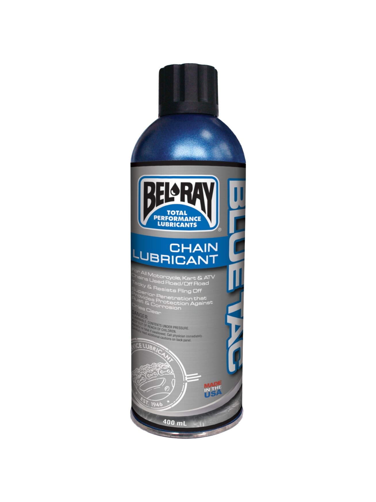Bel-Ray Blue Tac Chain Lube 400ml 1 Bel-Ray Blue Tac Chain Lube 400ml 1