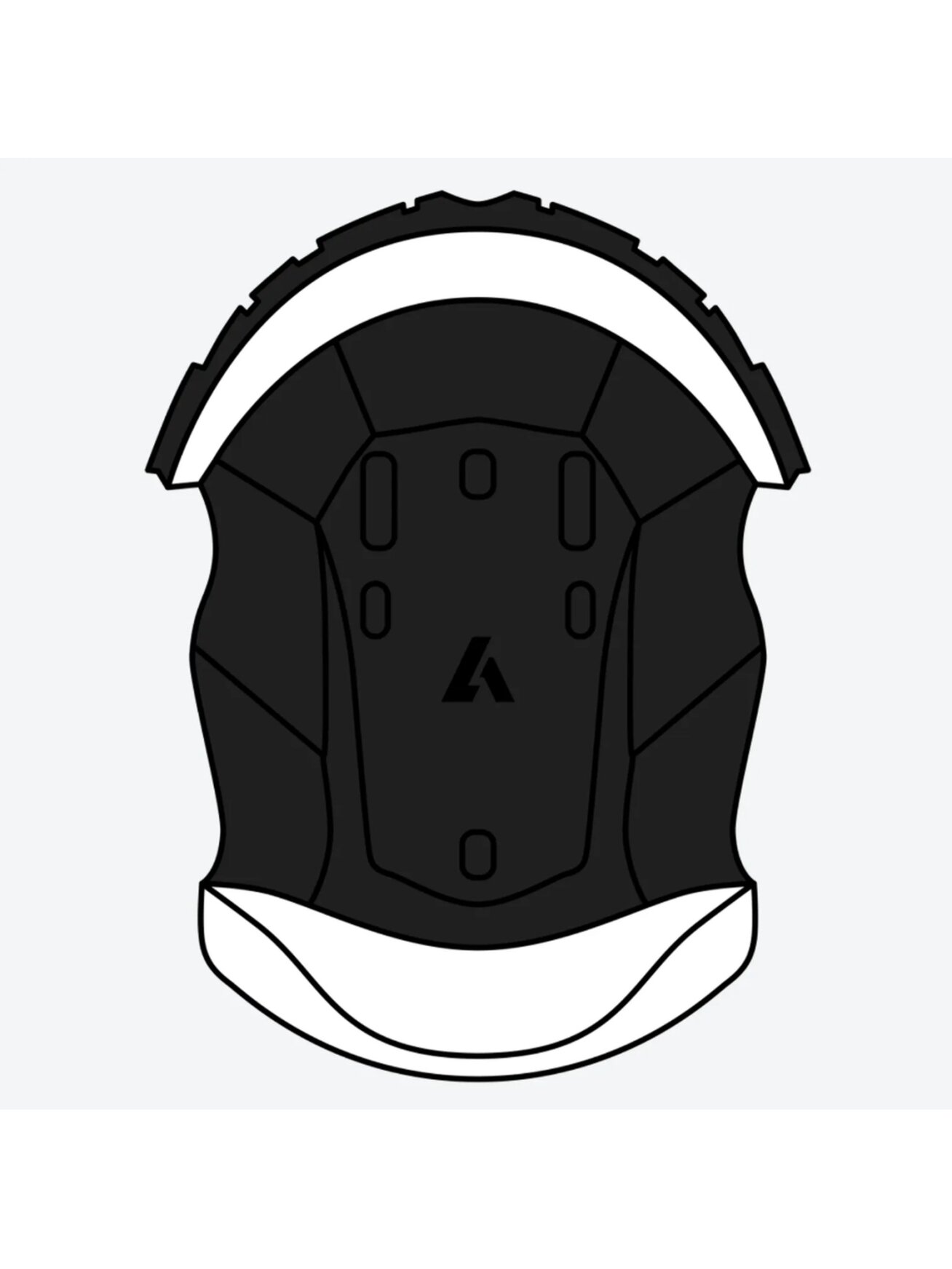 Airoh Strycker Crown Padding Airoh Strycker Crown Padding