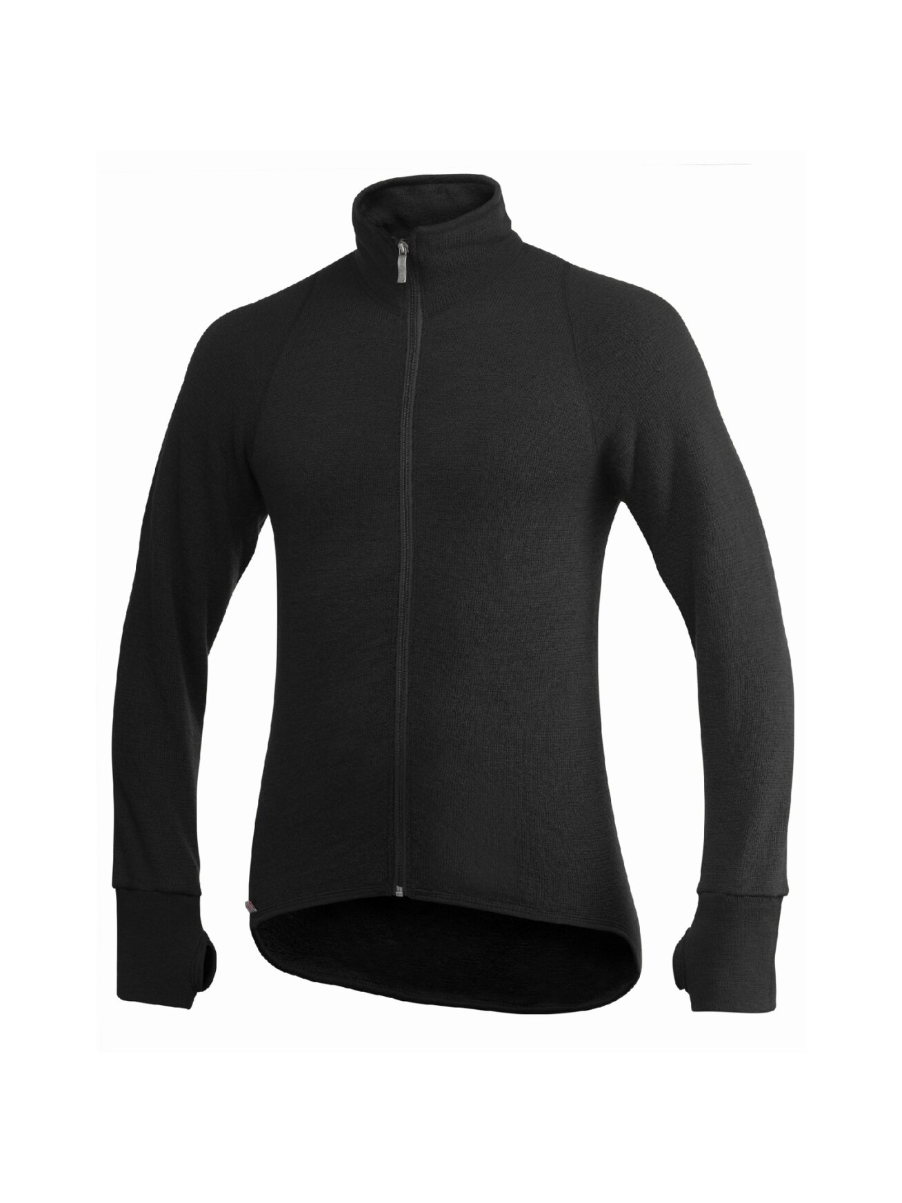Woolpower Full zip 400 Merino Mid layer Jacket black Woolpower Full zip 400 Merino Mid layer Jacket black