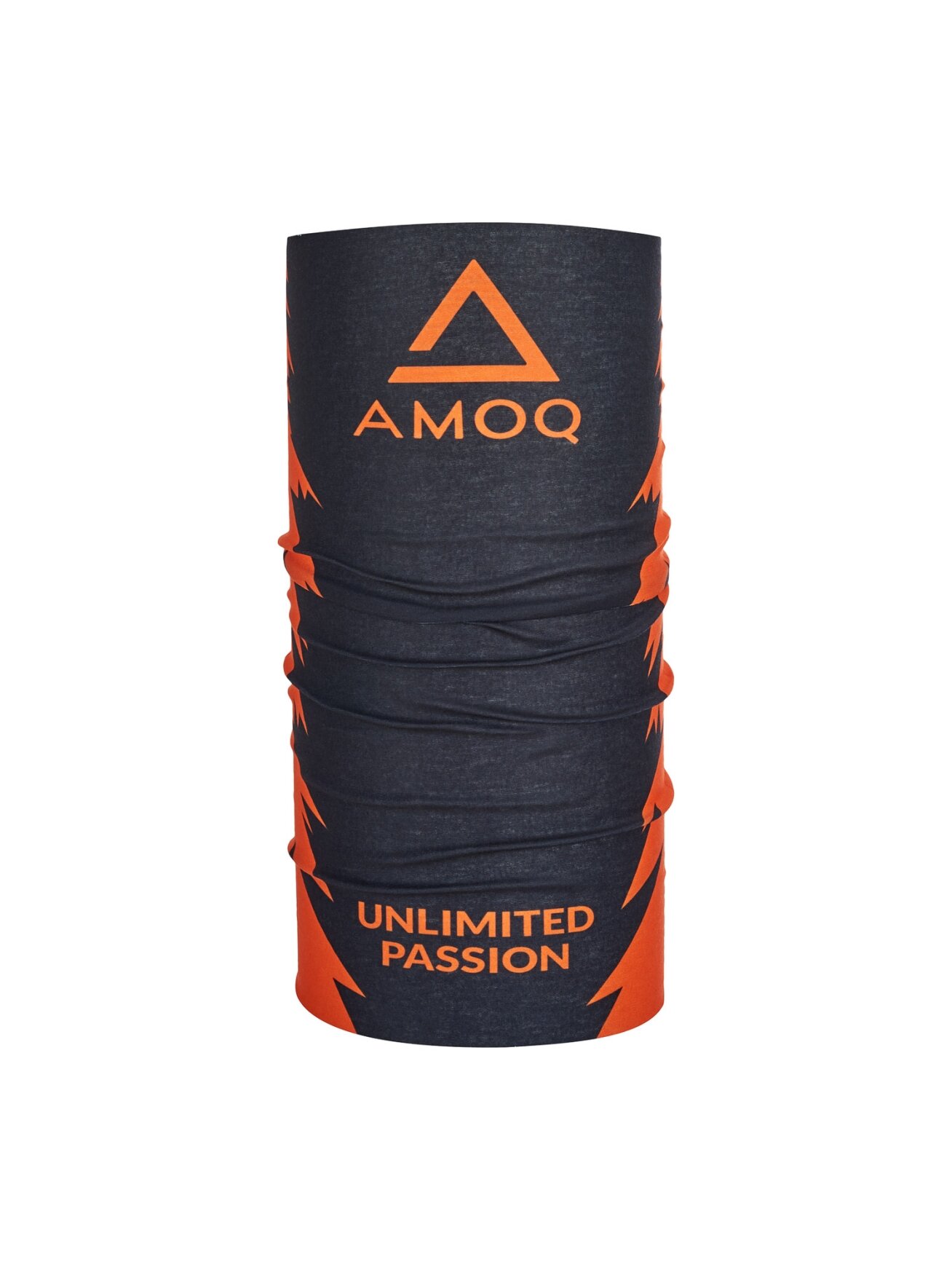 AMOQ Neck Warmer Black-orange
