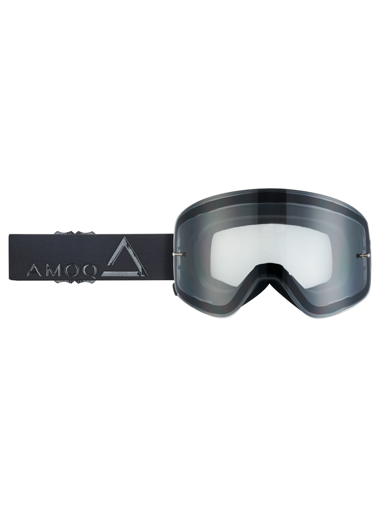 AMOQ MX Goggles Vision Magnetic Blackout - Clear