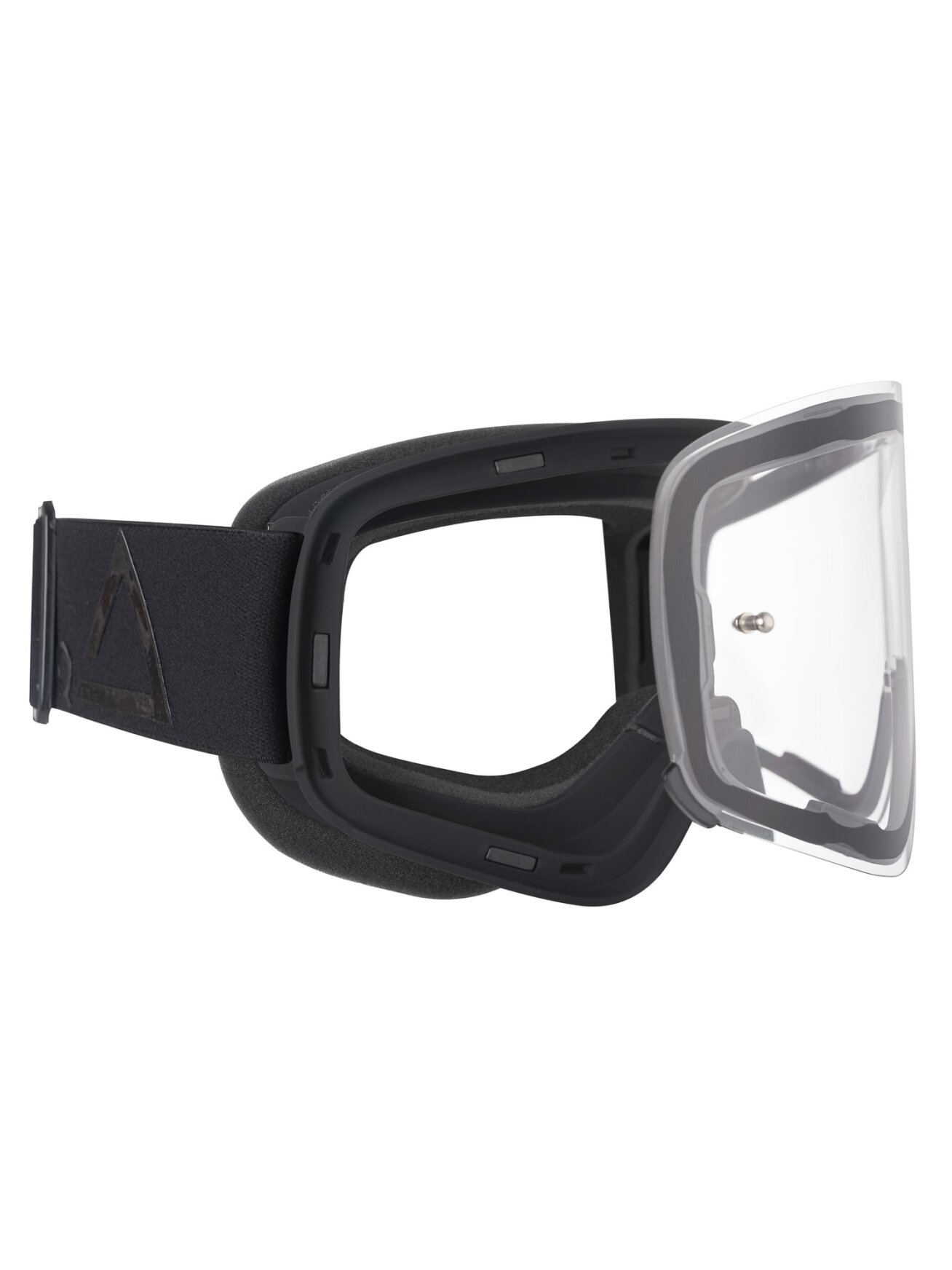 AMOQ MX Goggles Vision Magnetic Blackout - Clear 1