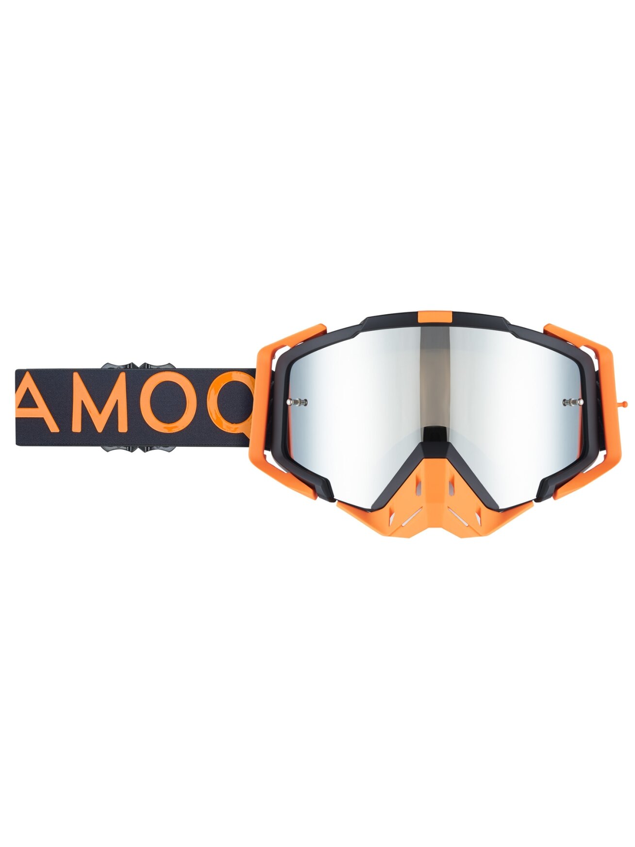 AMOQ Aster MX Goggles Black-Orange AMOQ Aster MX Goggles Black-Orange