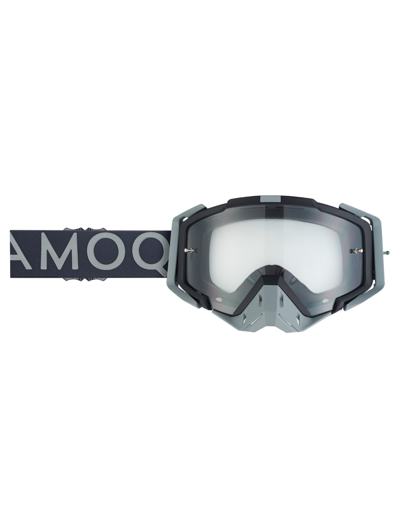 AMOQ Aster MX Goggles Black-Grey