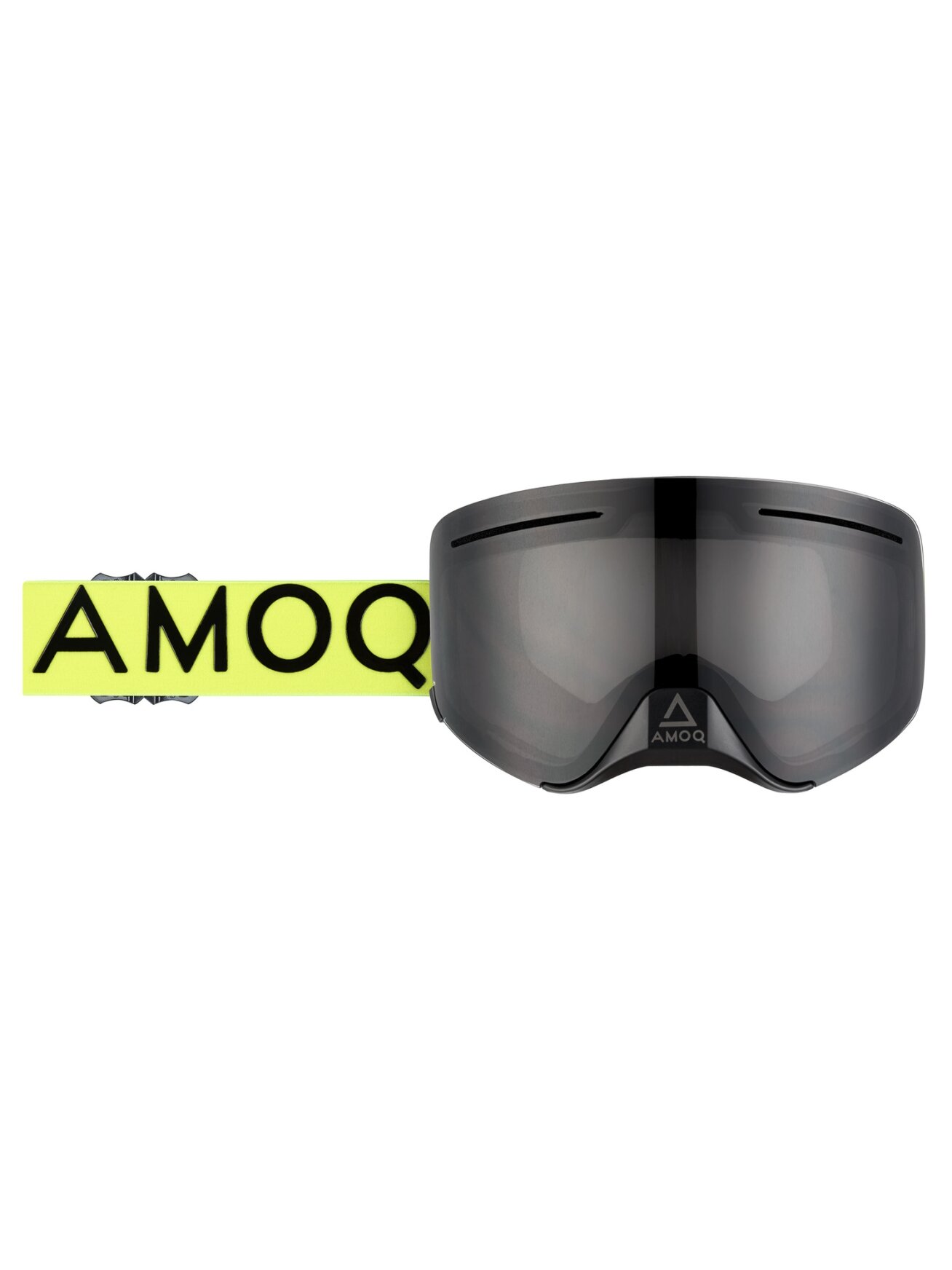 AMOQ Vision Vent+ Magnetic Goggles HiVis/Black - Smoke