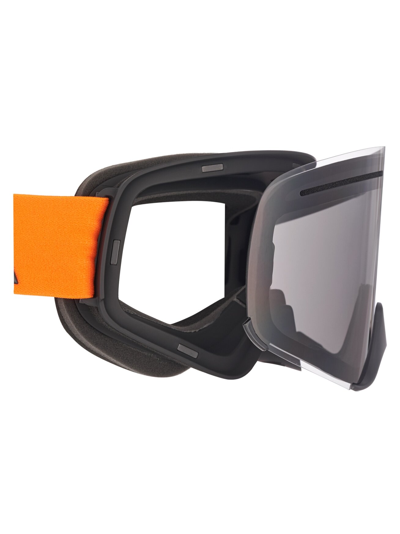 AMOQ Vision Vent+ Magnetic Goggles Red-Black - Smoke 1