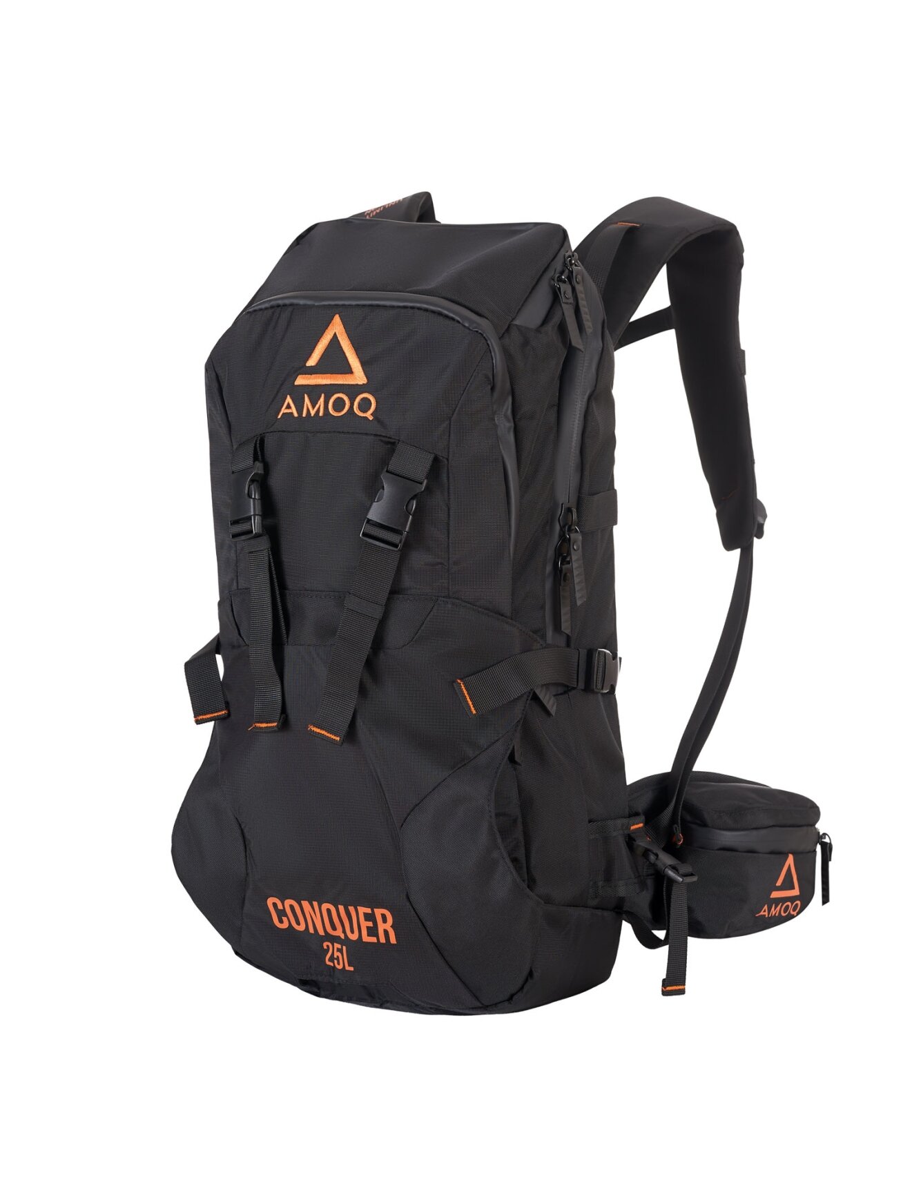 AMOQ Conquer 25L Backpack Black/Orange