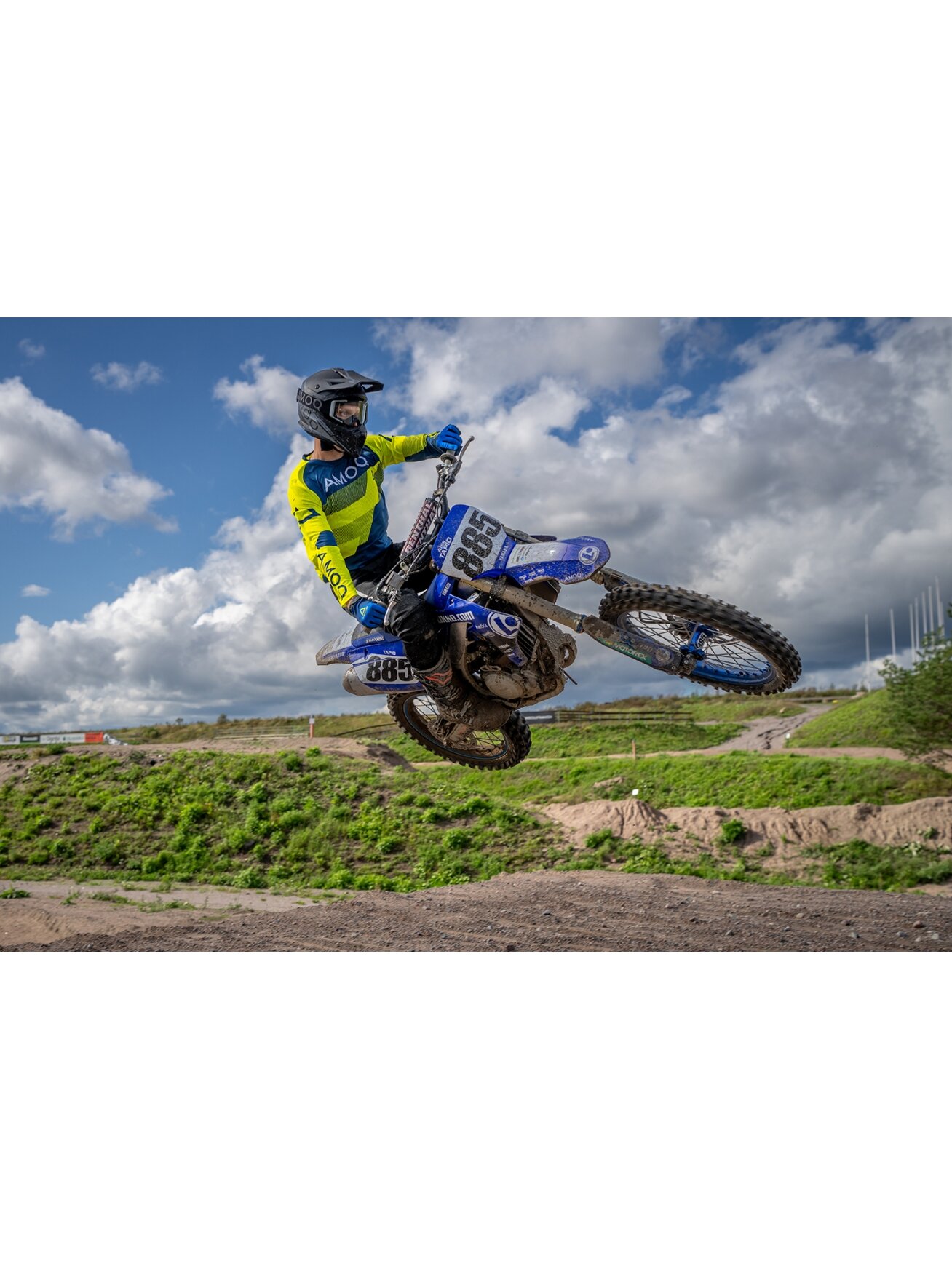 AMOQ Ascent V2 Gloves Navy-Blue 2 AMOQ Ascent V2 Gloves Navy-Blue 2